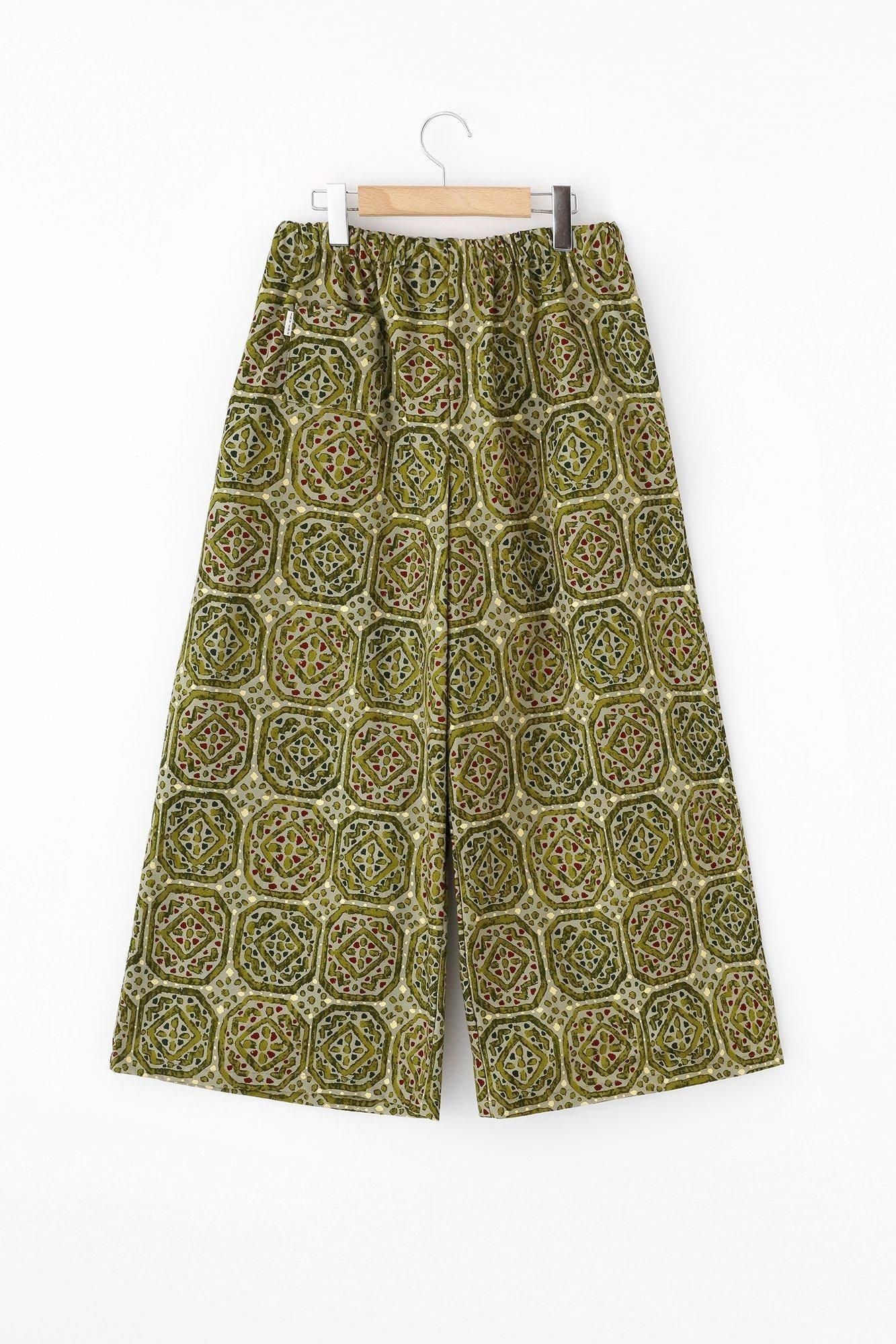 12号帆布 広形（ひろなり）もんぺ／陶板（とうばん）