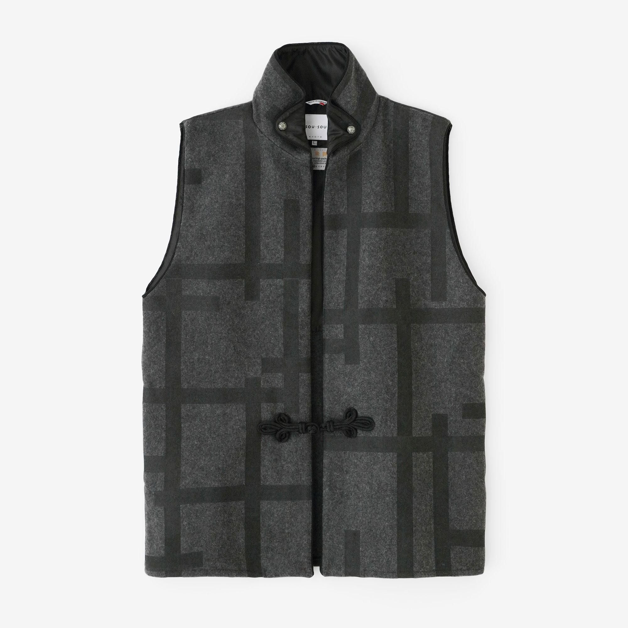 羊毛麦尔登金宝里/桑黑灰