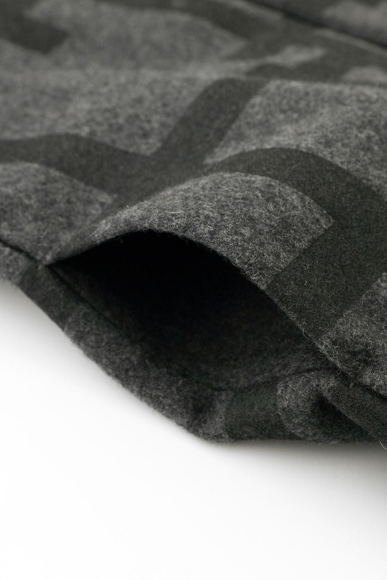 羊毛麦尔登金宝里/桑黑灰