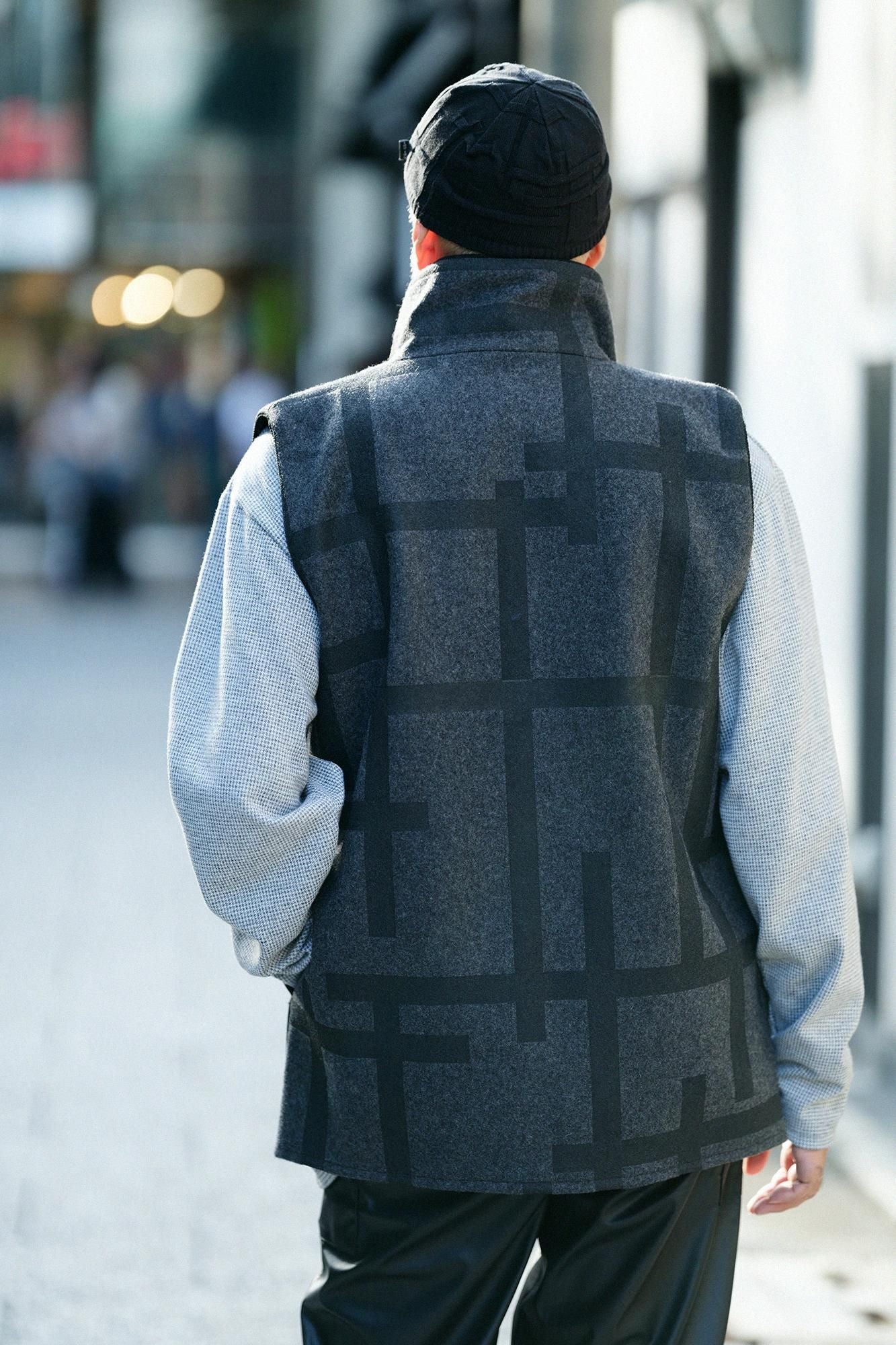 羊毛麦尔登金宝里/桑黑灰