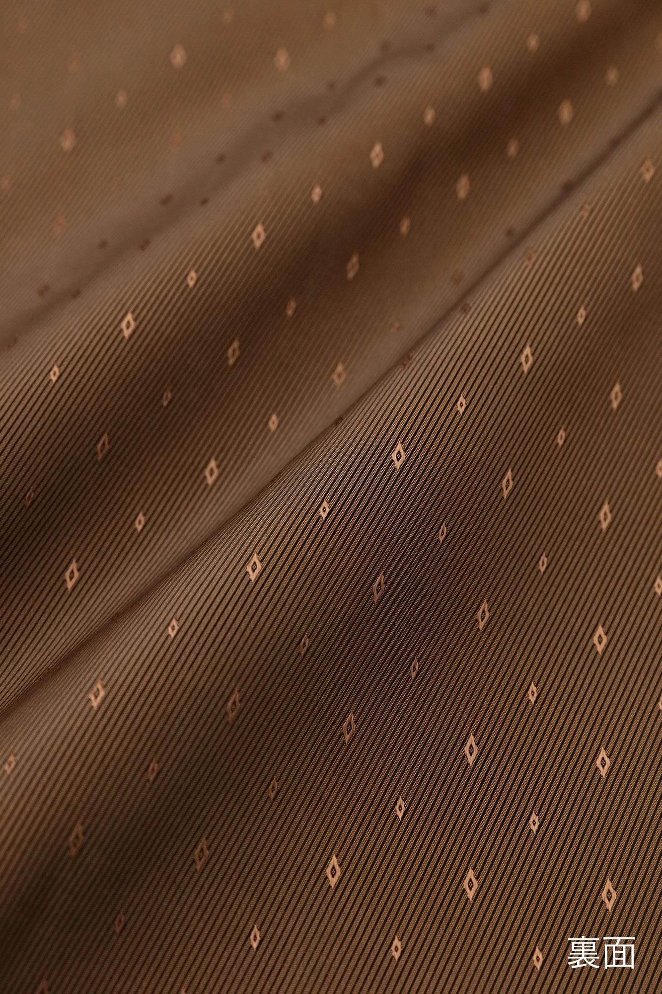 Gobelin x Faux Fur Bi-color Sleeve Hanten Long-sleeved Jacket Tied-up with Lining