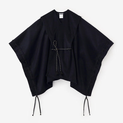 [Reservierung] Super 120's Wool Kisaragi Openwork Shoulder Raise Sleeve Tie/Deep Blue (*Versand voraussichtlich um den 25. November)