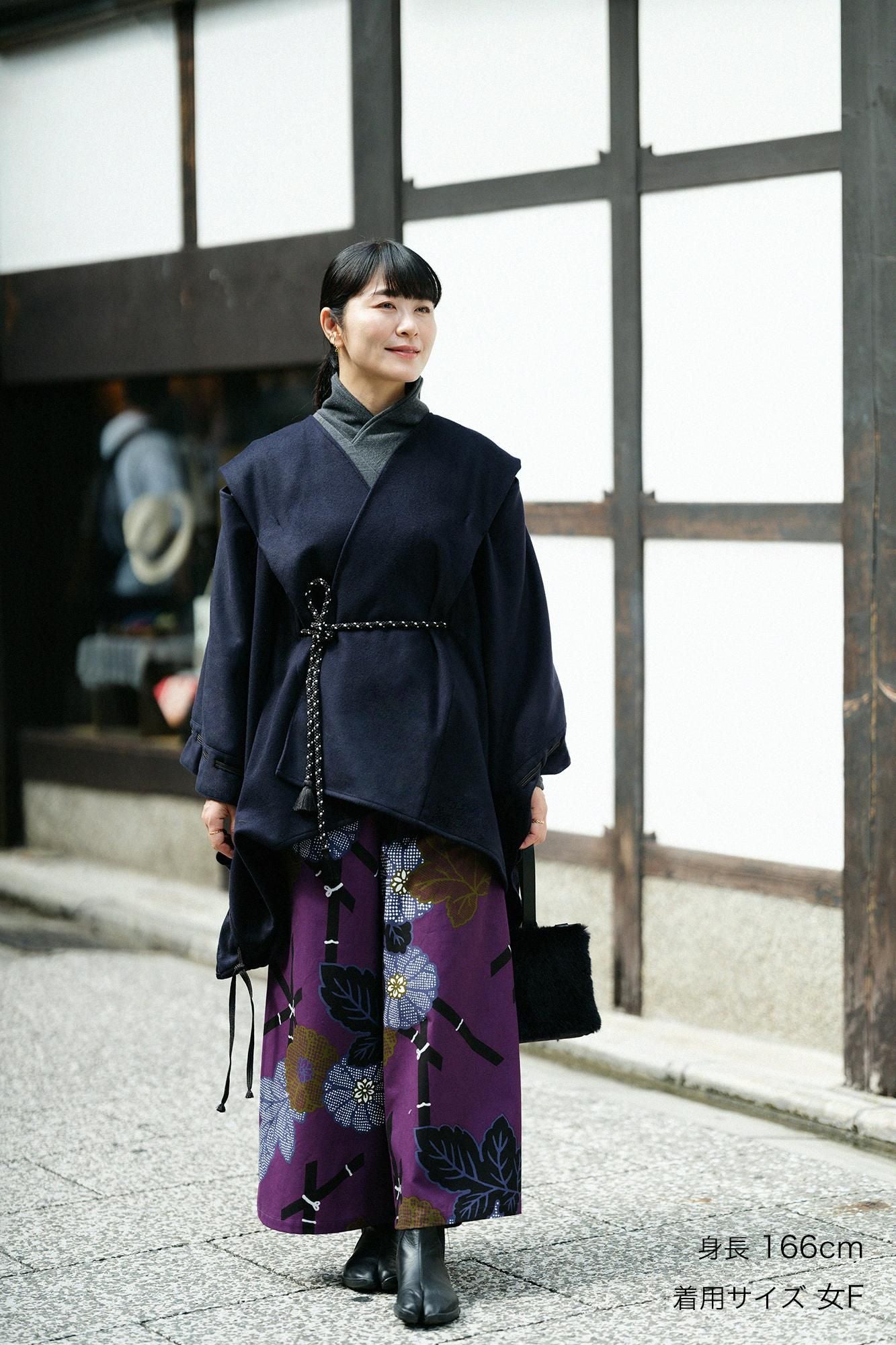 【预订】Super 120's 羊毛如月镂空立肩领带/深蓝色（*预计11月25日左右发货）