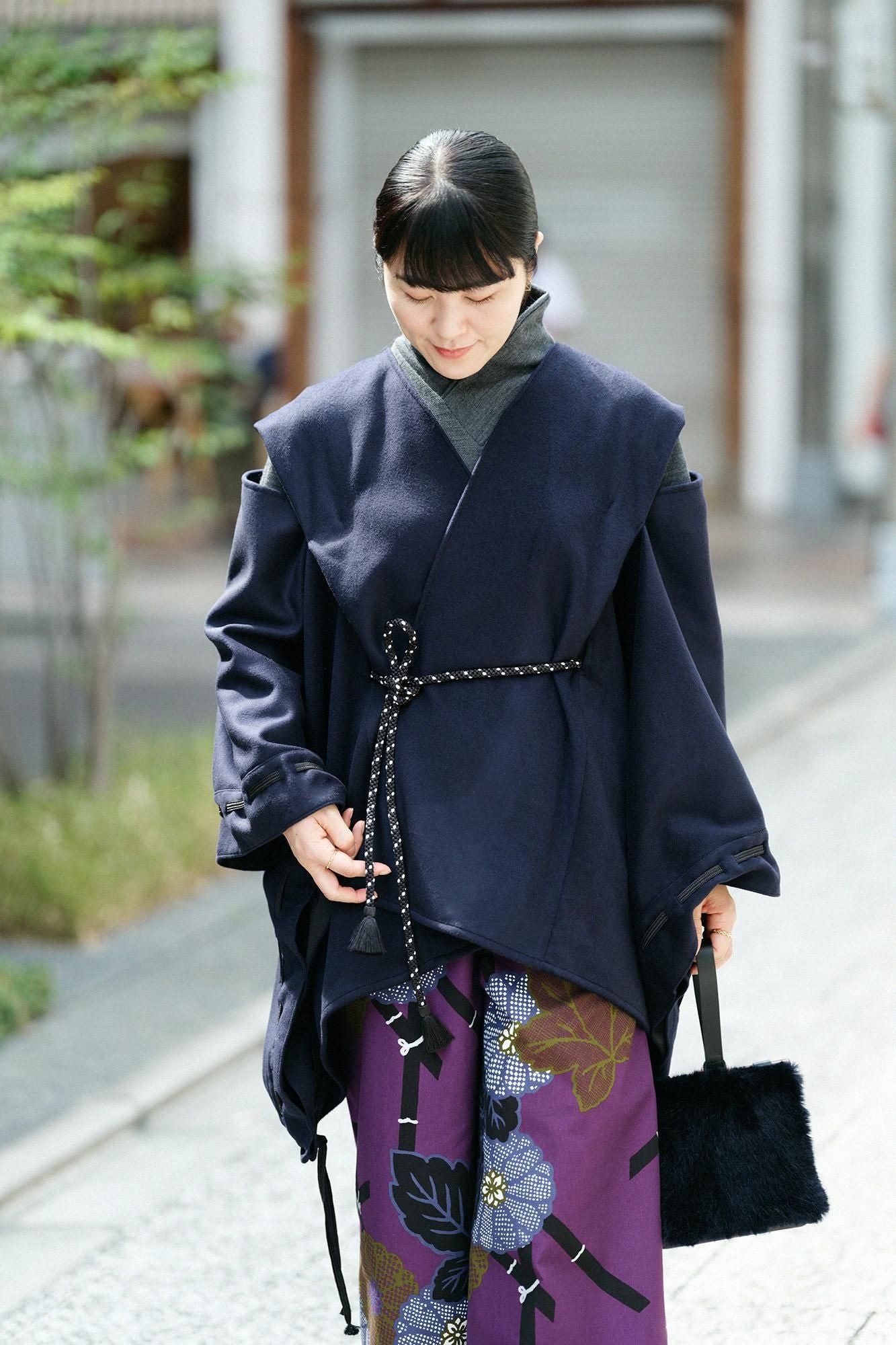 予約】きさらぎ 透かし肩上げ 袖括り