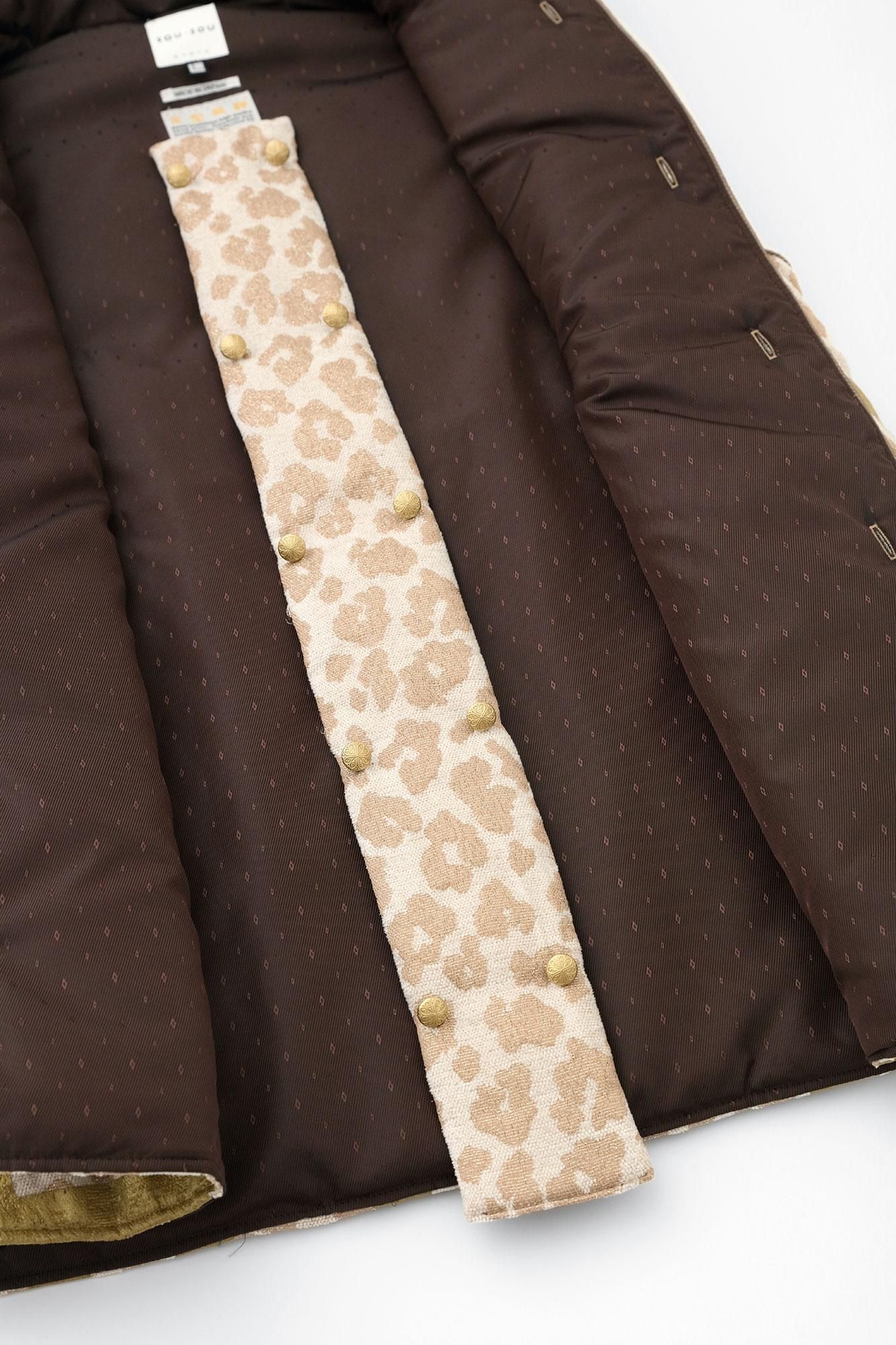 陣羽織粗花呢(jinbaori)夾棉 附裡襯/柵欄