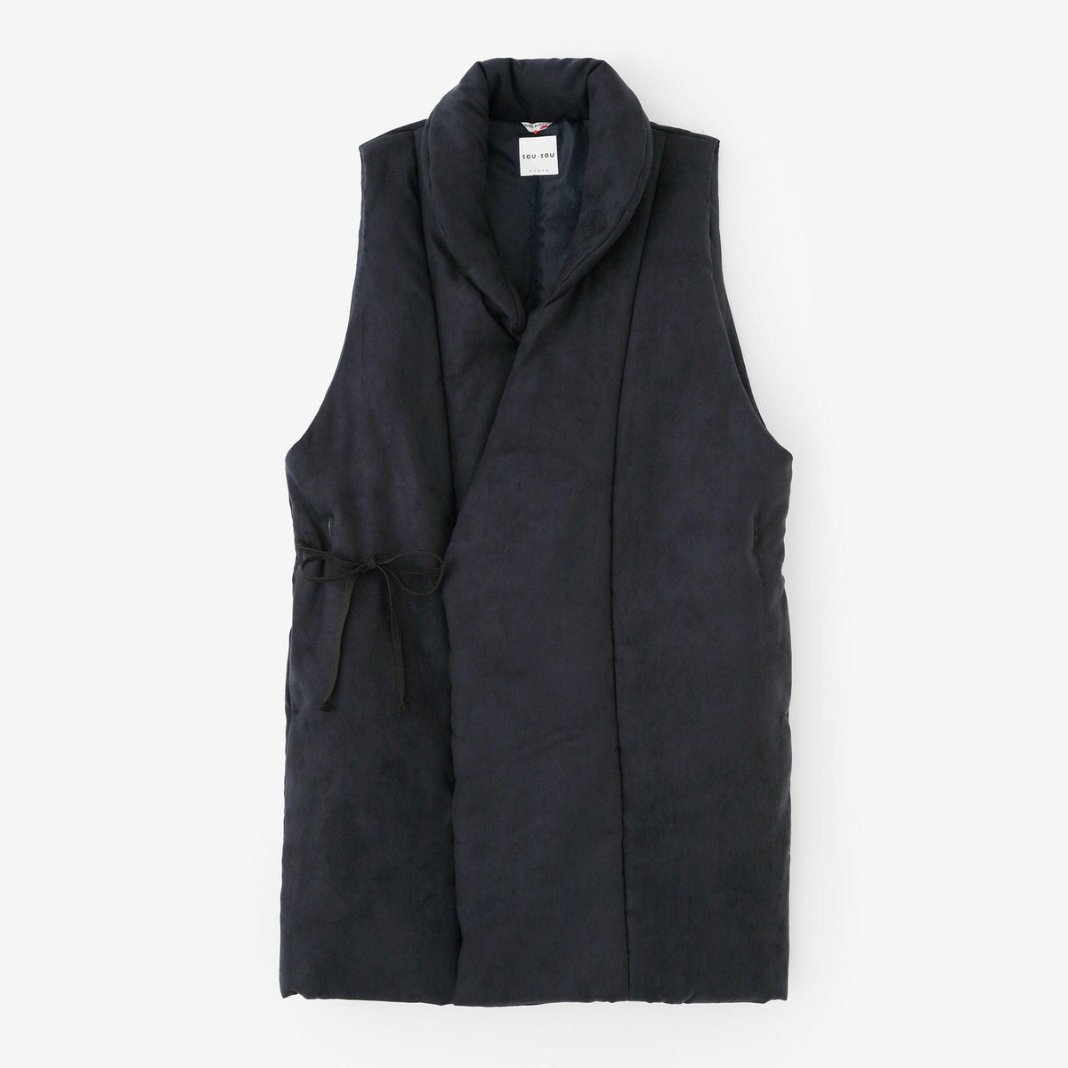 フェイクヌバック 長陣羽織（ながじんばおり） 中綿袷（なかわたあわせ