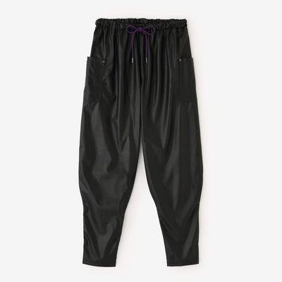 フェイクレザー 裁付（たっつけ）えんゆう穿き2.0／濡羽色（ぬればいろ）