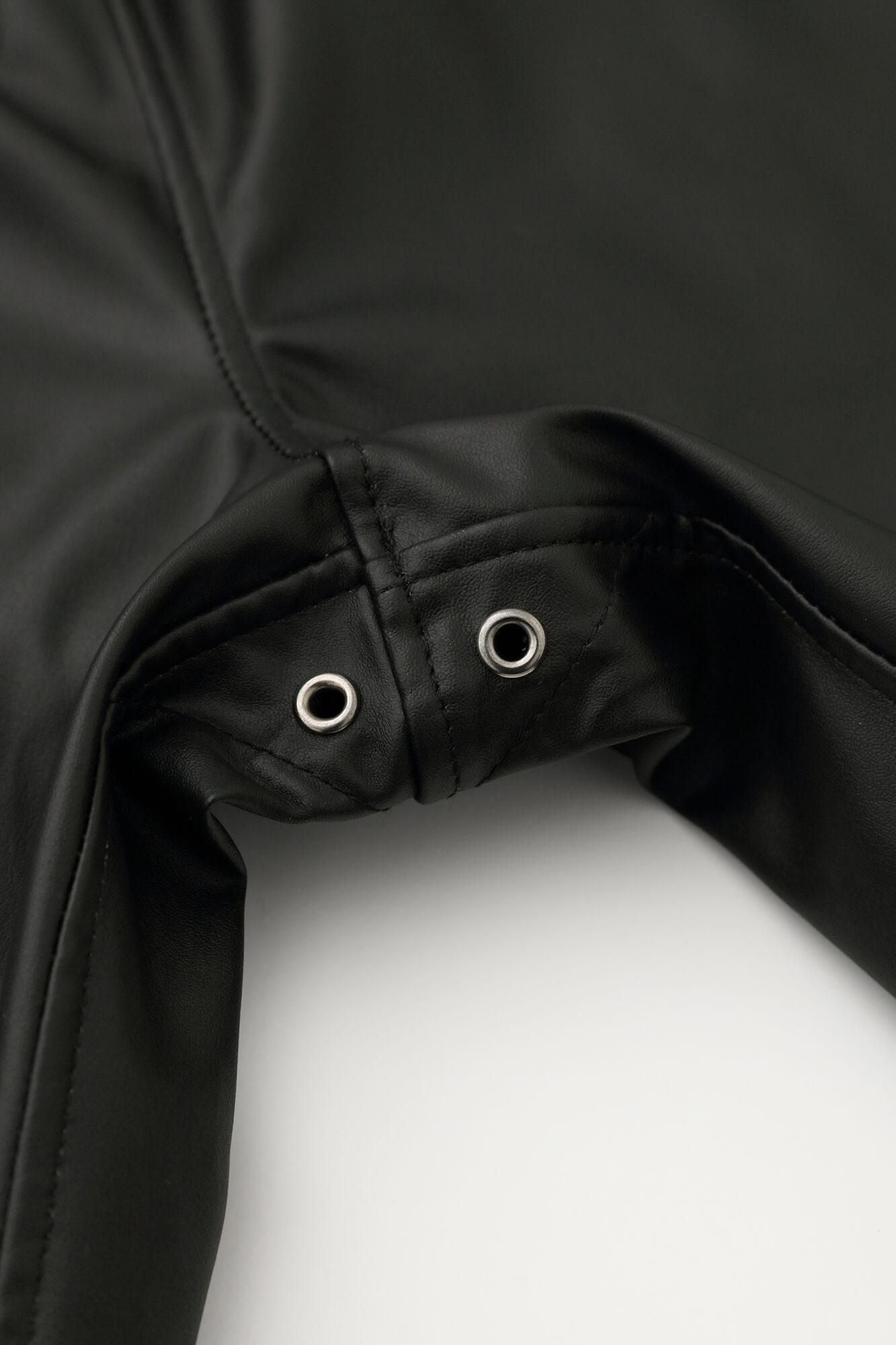 フェイクレザー 裁付（たっつけ）えんゆう穿き2.0／濡羽色（ぬればいろ）