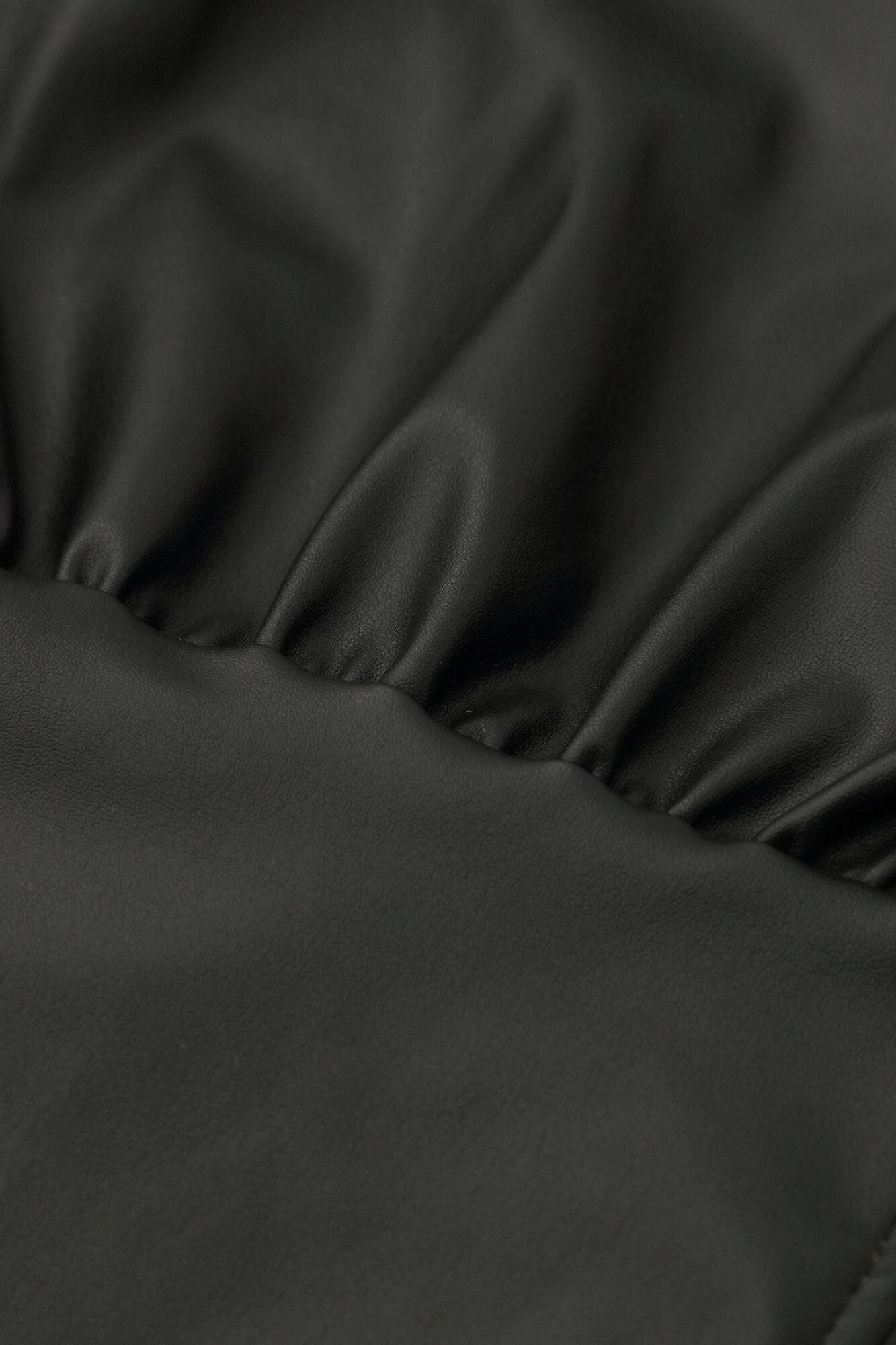 フェイクレザー 裁付（たっつけ）えんゆう穿き2.0／濡羽色（ぬればいろ）