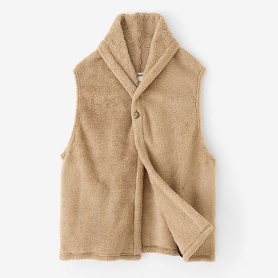 Boa Saya Vest Single Layer / Beige