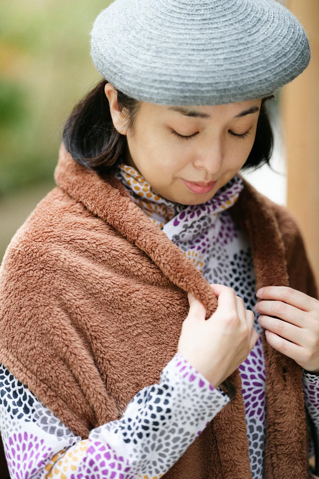 보아 사야 긴타입 싱글 (Hitoe)/붉은 자작 나무 색 (Benikabairo)