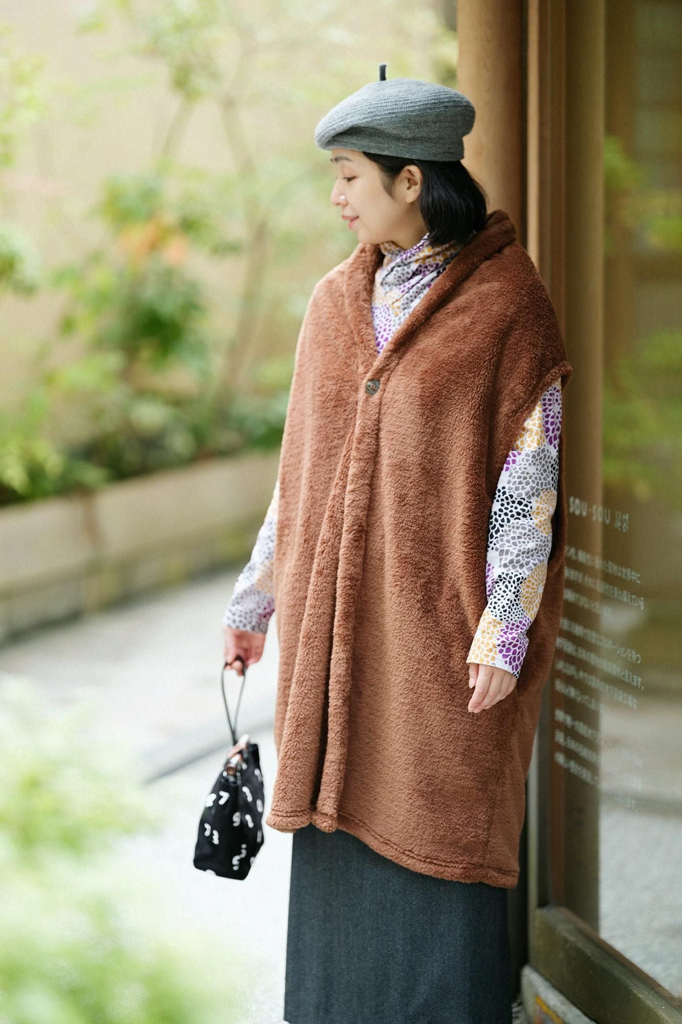 보아 사야 긴타입 싱글 (Hitoe)/붉은 자작 나무 색 (Benikabairo)