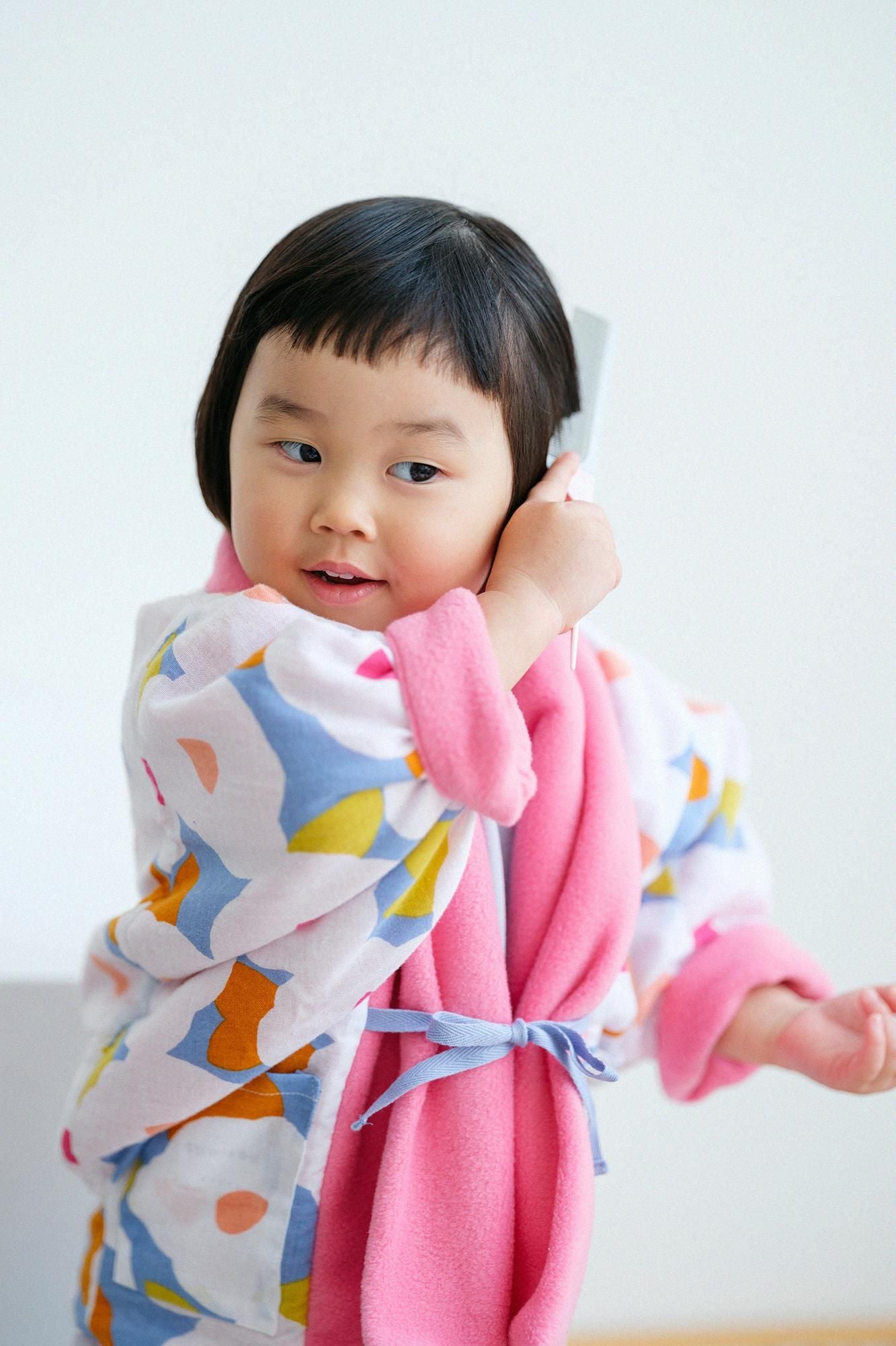 ● Shirisode pour enfants en polaire / momoiro x tsubakimon Il n'y a pas de minceur