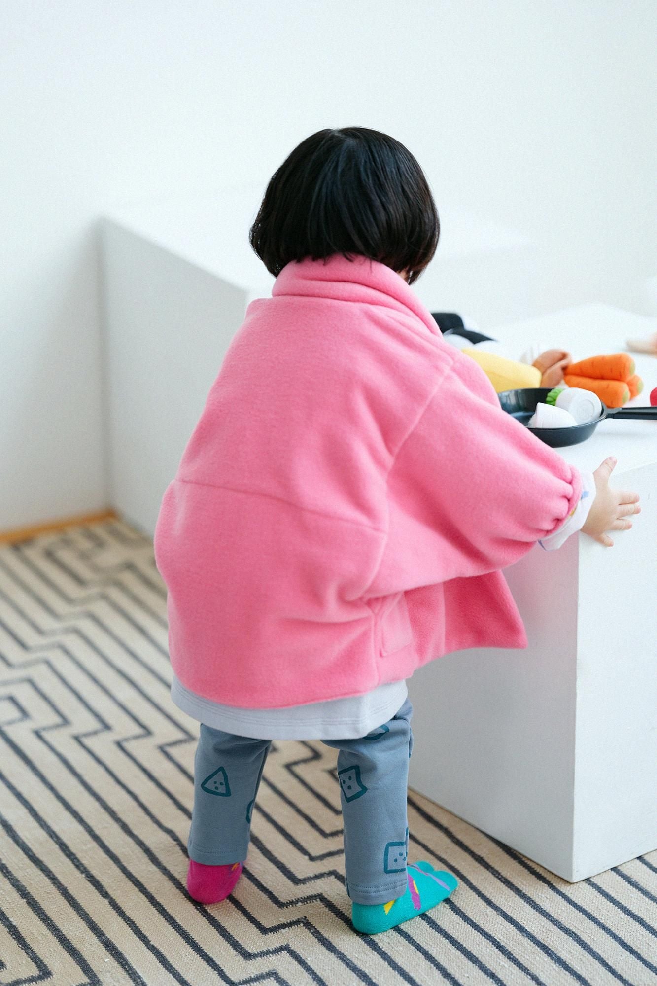 ● Shirisode pour enfants en polaire / momoiro x tsubakimon Il n'y a pas de minceur