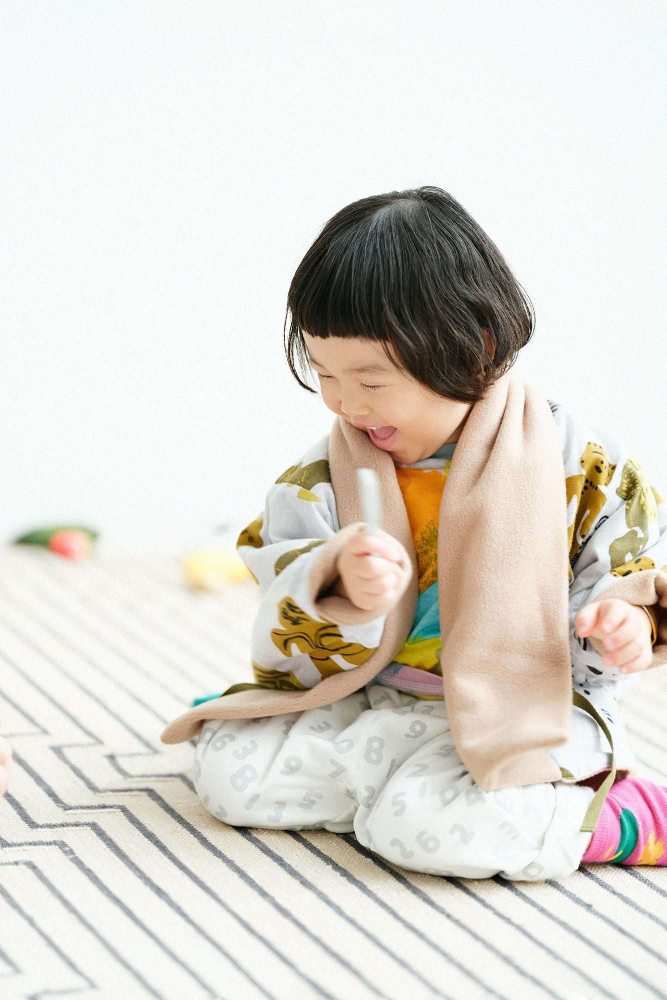 ●Manches polaires pour enfants/Usucha x Dogu