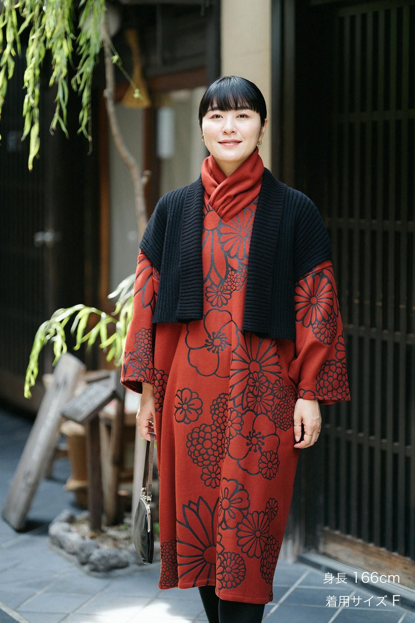 [预约]SOU・SOU×ALPHA羊绒混纺脊纹/湿色（*预定11月25日左右发货）