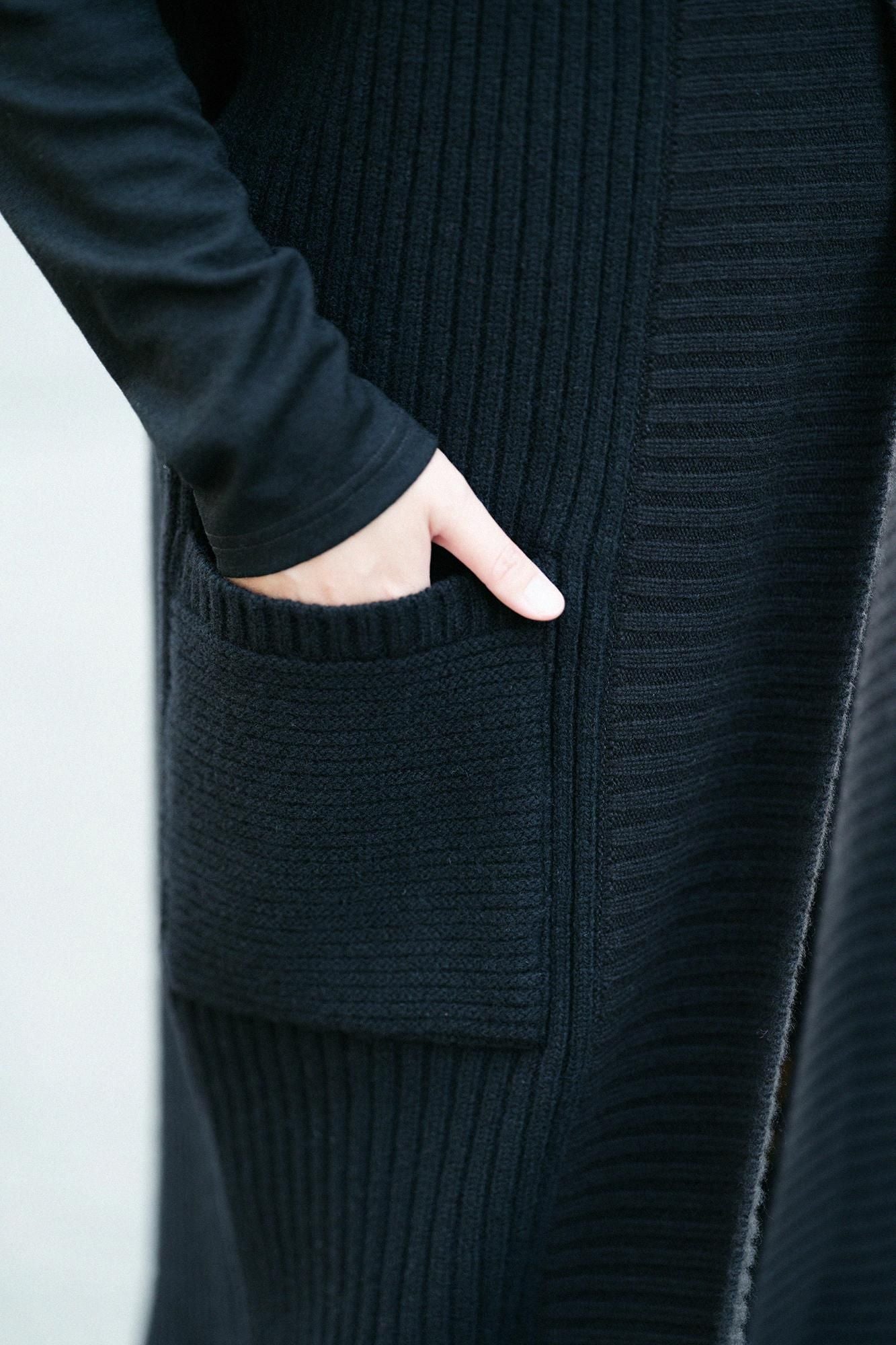 [预约]SOU・SOU×ALPHA 羊绒混纺、脊椎、脊线、长款/湿色（预计11月25日左右发货）