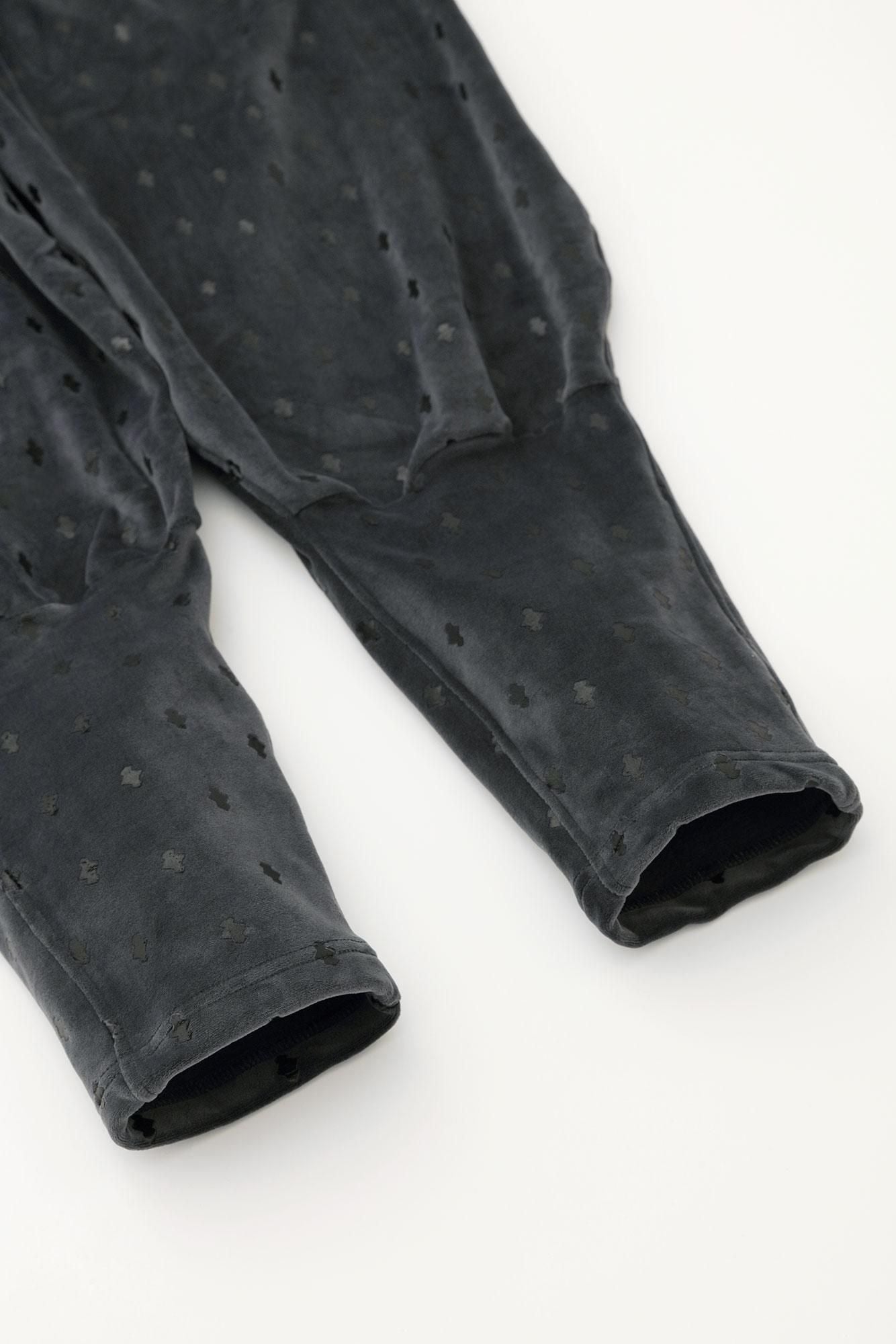 両面起毛 阿弥（あみ） 裁付（たっつけ）えんゆう穿き／重ね菱（かさねびし） 鋼色（はがねいろ）