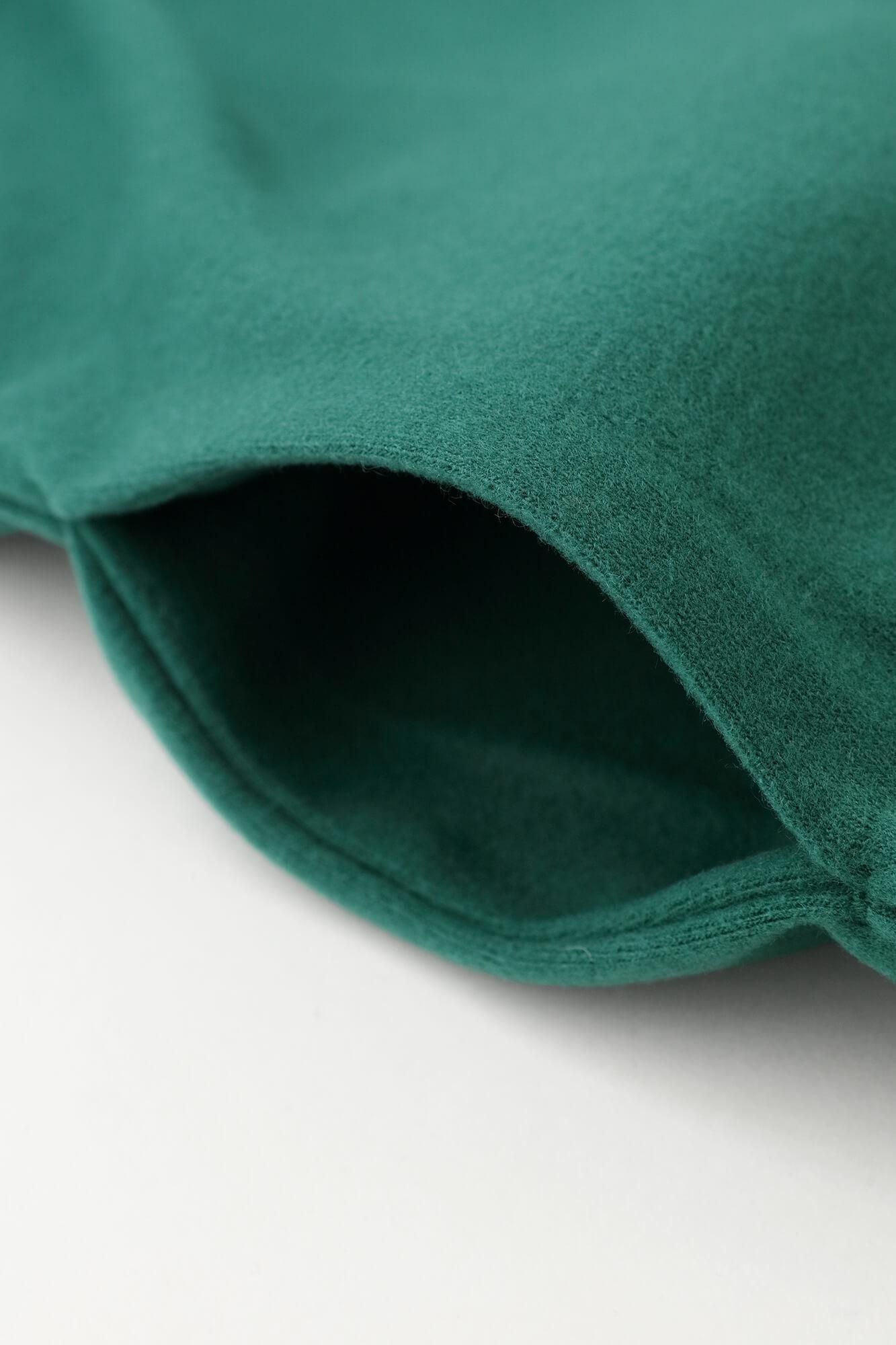 【官網限定】壓縮 雙面編 長方形洋裝（chohokei）/tobi和留白 綠色