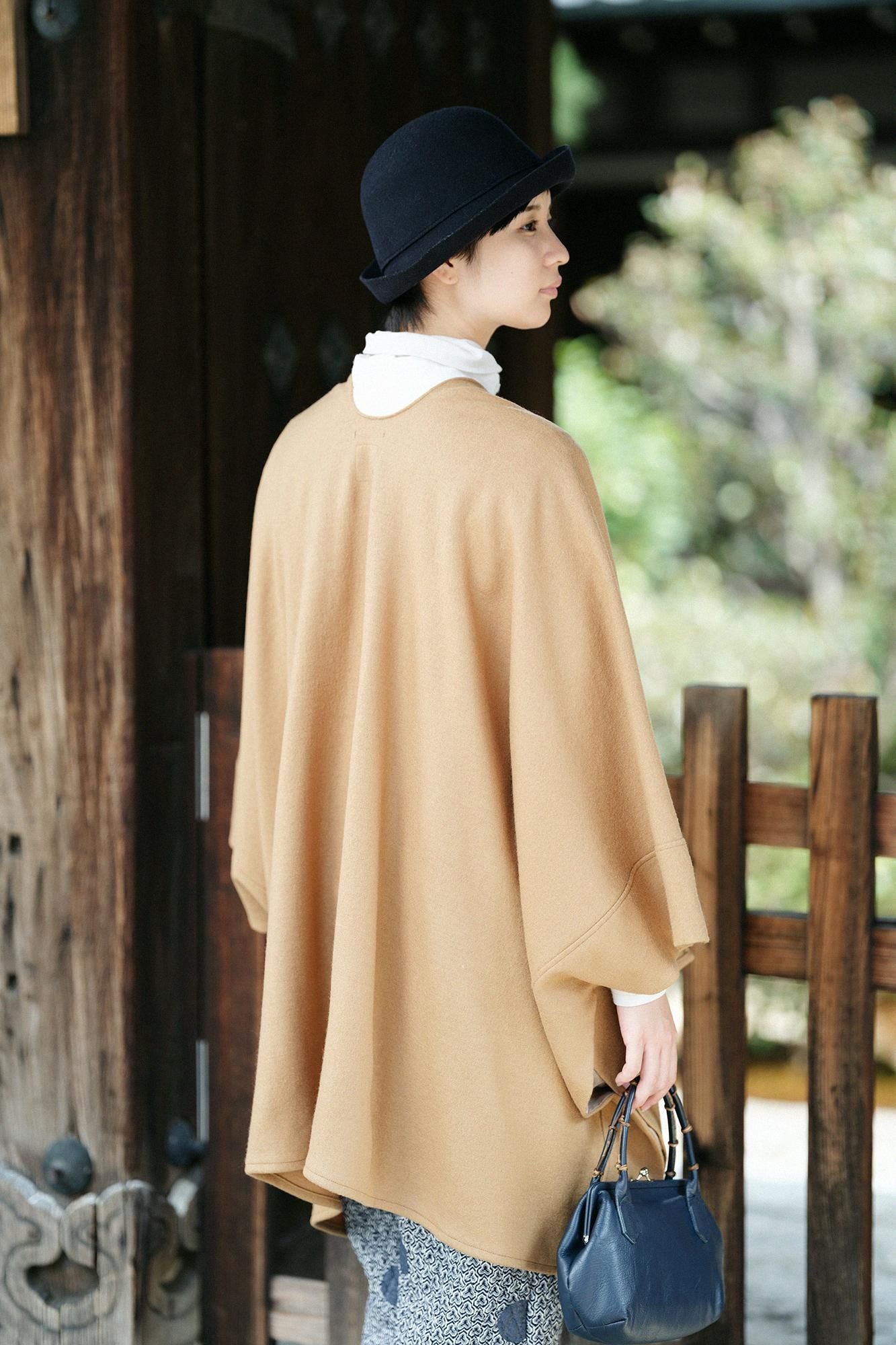 梳毛（そもう） 強圧縮天竺（きょうあっしゅくてんじく） きさらぎ／黄枯茶（きがらちゃ）