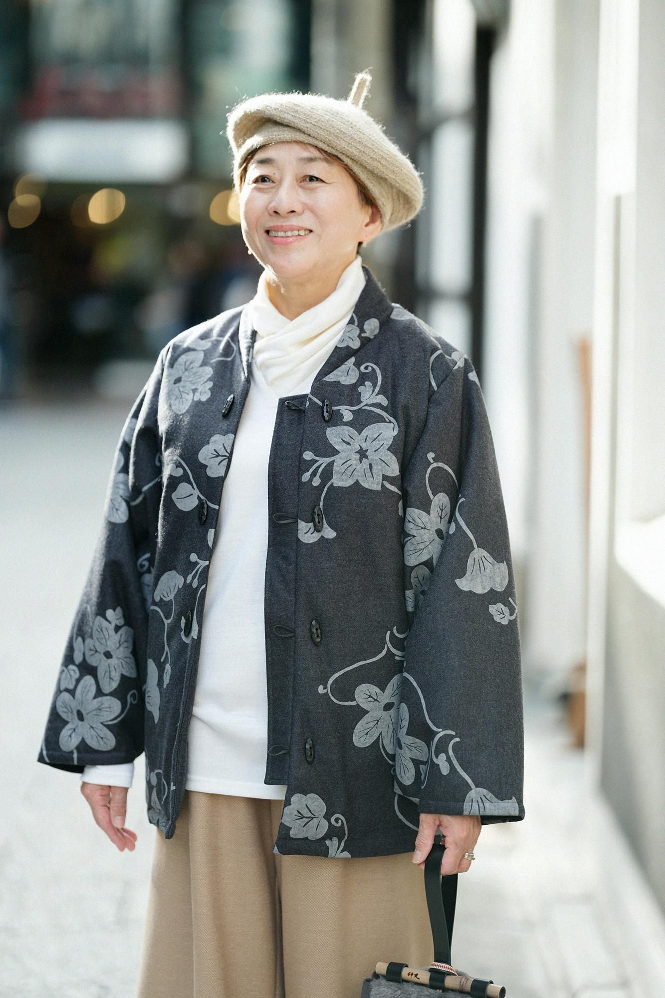 Kerzy Edition Naginata Karabaori Paori Paori Paded Passed Padded Padeded（Uruwashi）深灰（Koihai）