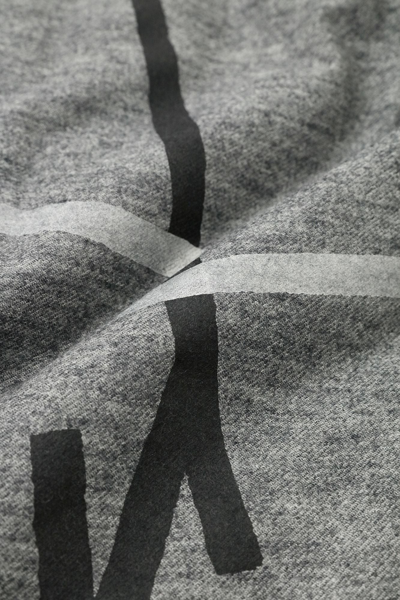 Édition Kersey Naginata karabaori (Nagina karabaori) Remplissage (Nakawataawase) / Tobi (Tobi) Gris chiné (Mokuhai)