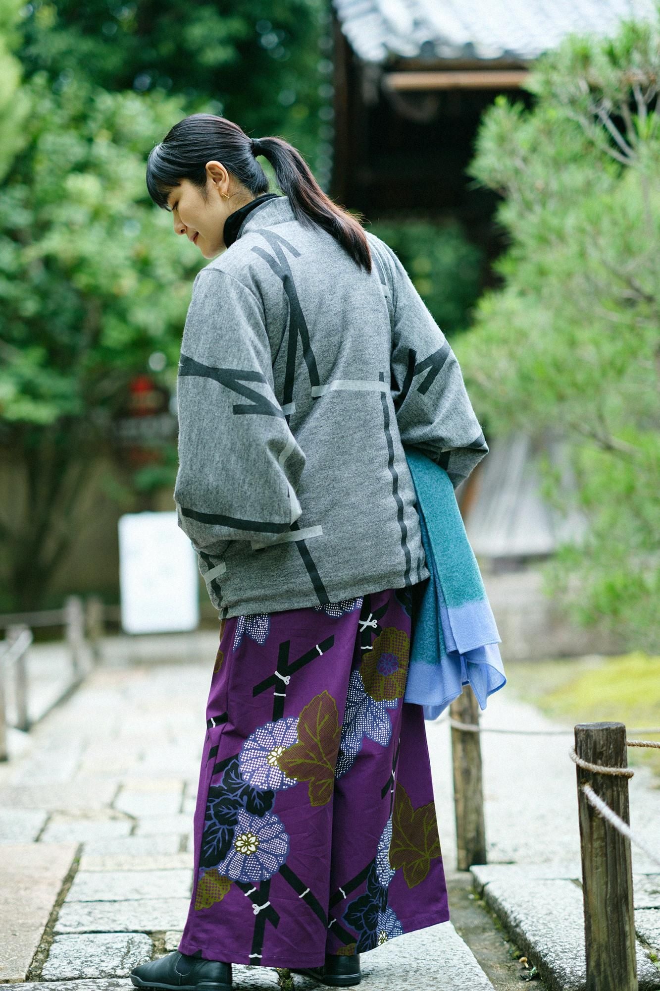 カージー編 薙刀唐羽織（なぎなたからばおり） 中綿袷（なかわた