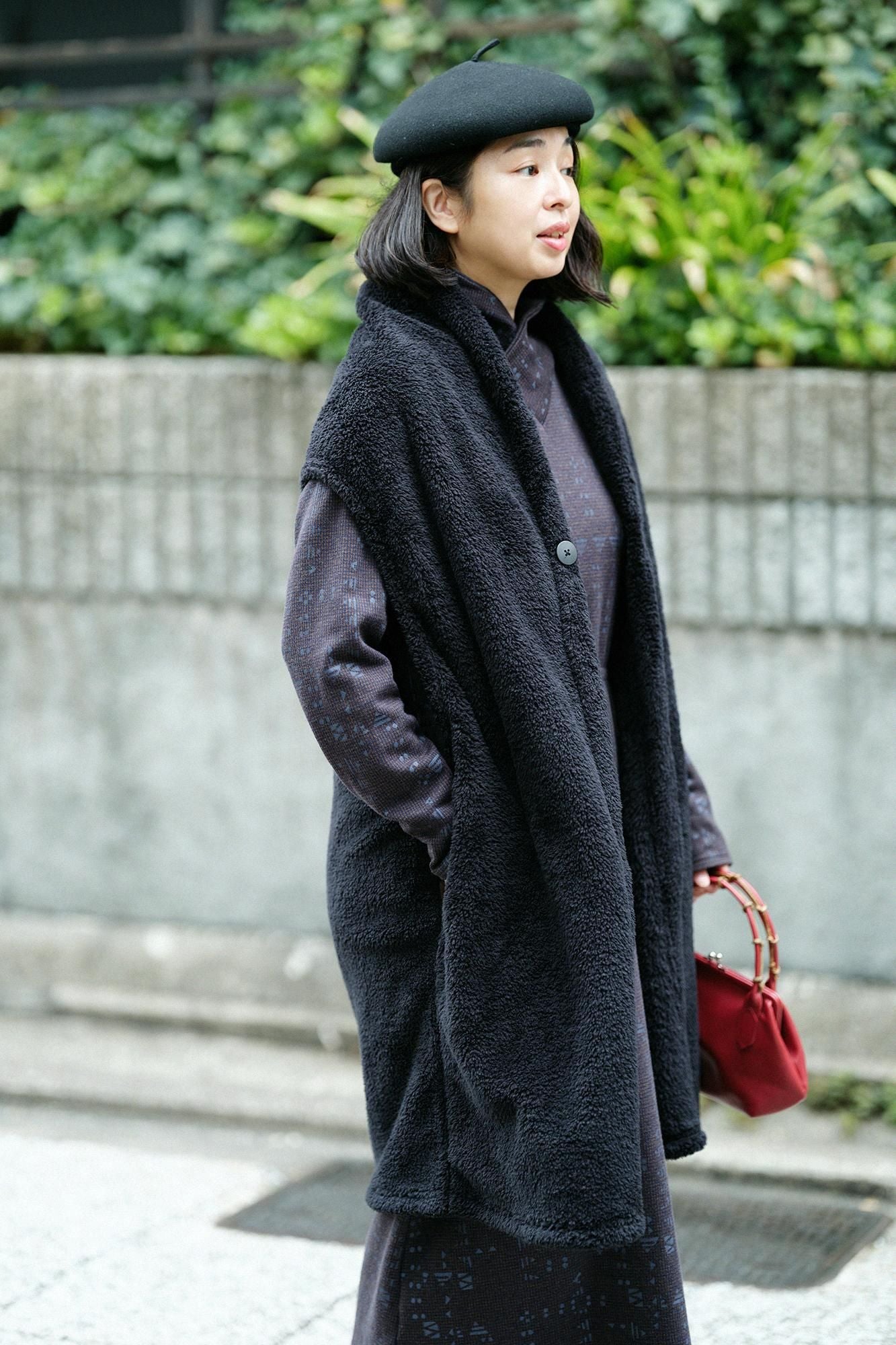 [仅在线]蓬松，houndstooth Edition，半领，秋天的声音，Nagagoromo/Otogi，宪法色彩