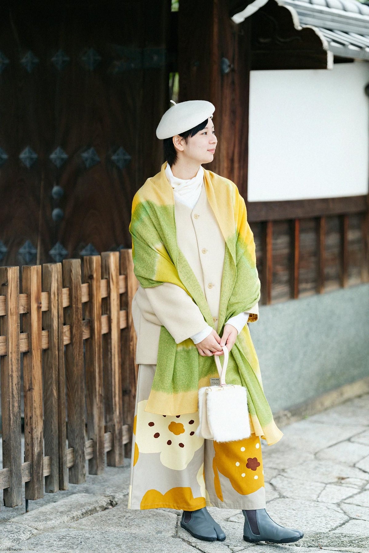 SOU・SOU×Hinata 20-schichtig (Hatae) / Hiwai-iro (Yamabuki-iro)