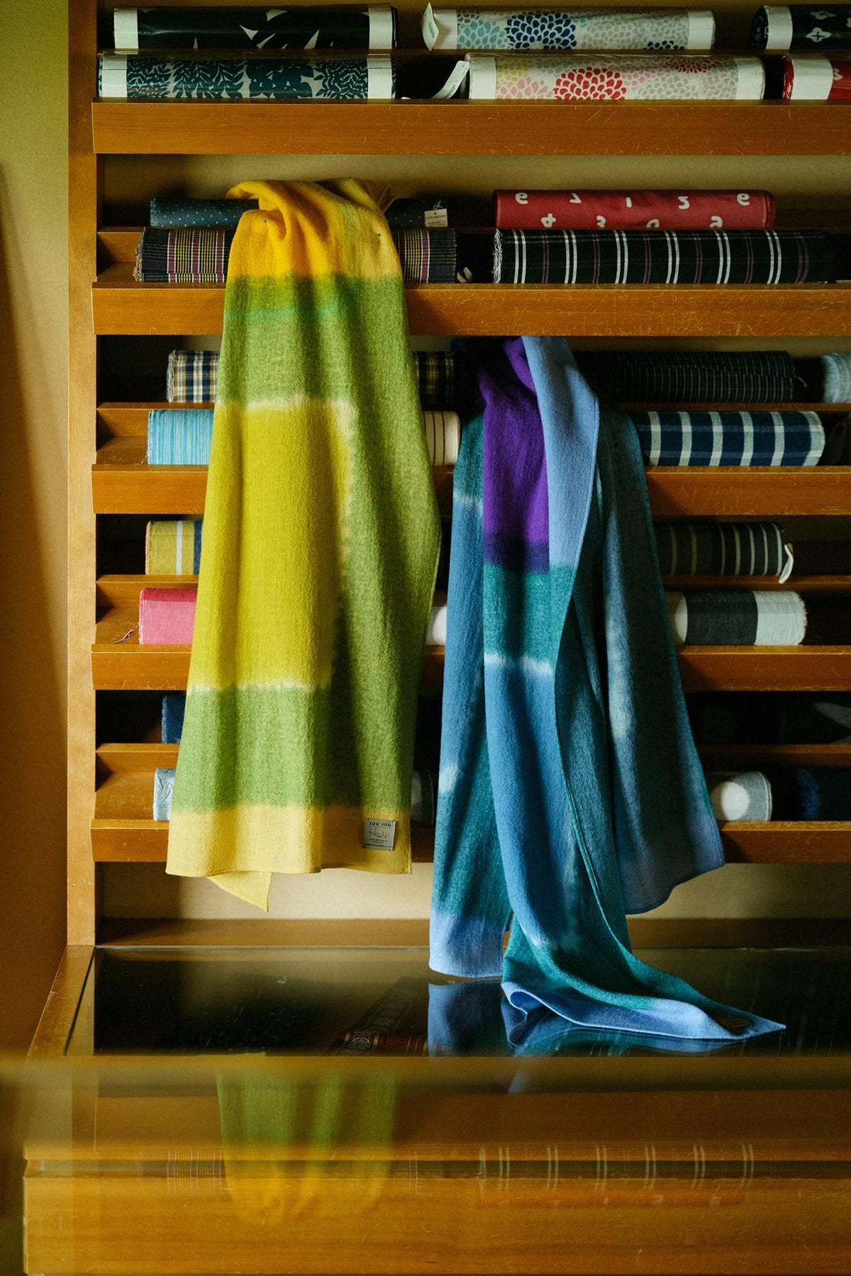 SOU・SOU×Hinata 20-schichtig (Hatae) / Hiwai-iro (Yamabuki-iro)