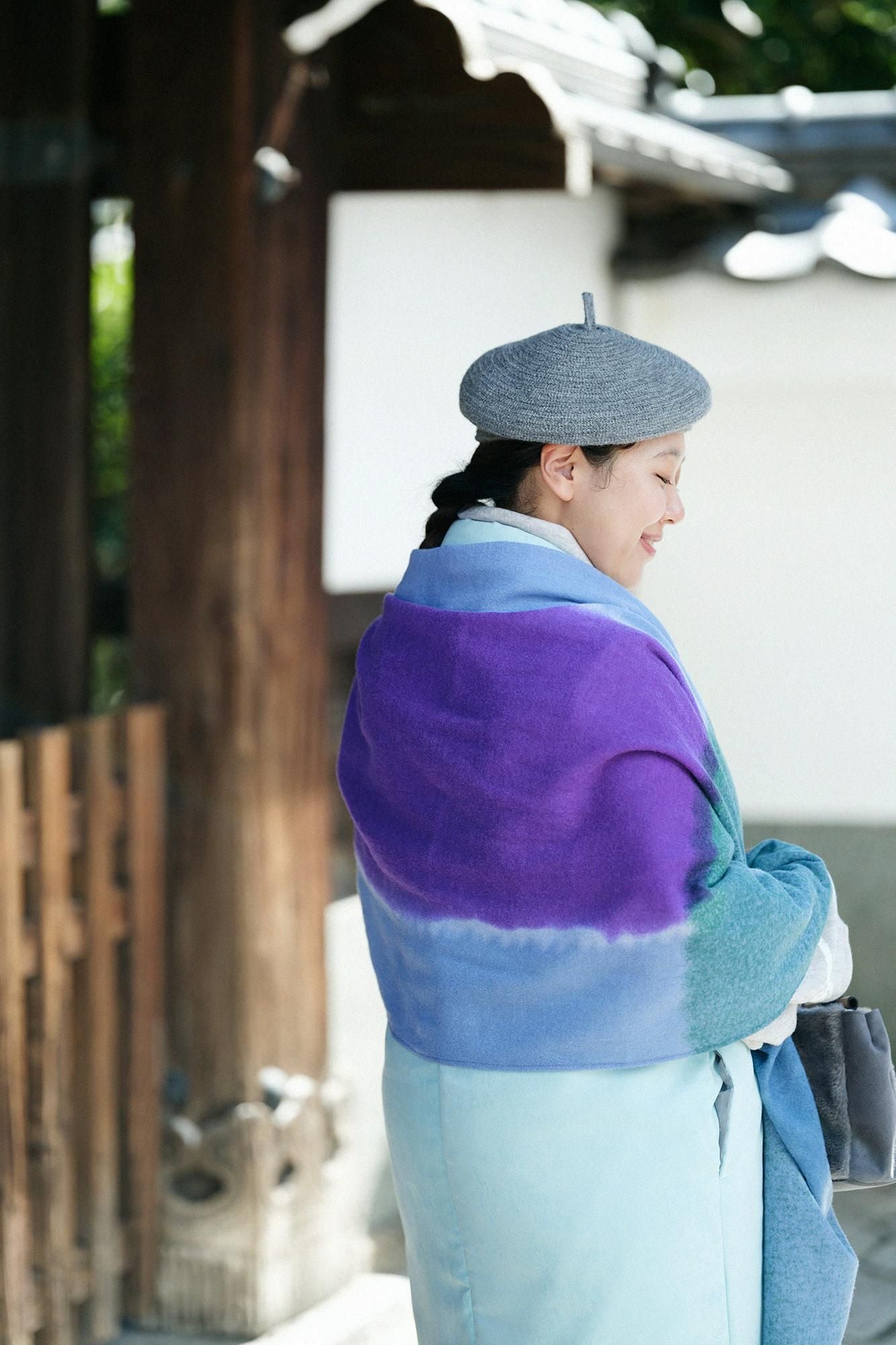 [预约]SOU・SOU× 日向 20 层（Hatae）/浅蓝色老鼠（Mizuiro Nezu）× 鸢尾花（shobu-iro）（*预定 11 月 25 日左右发货）