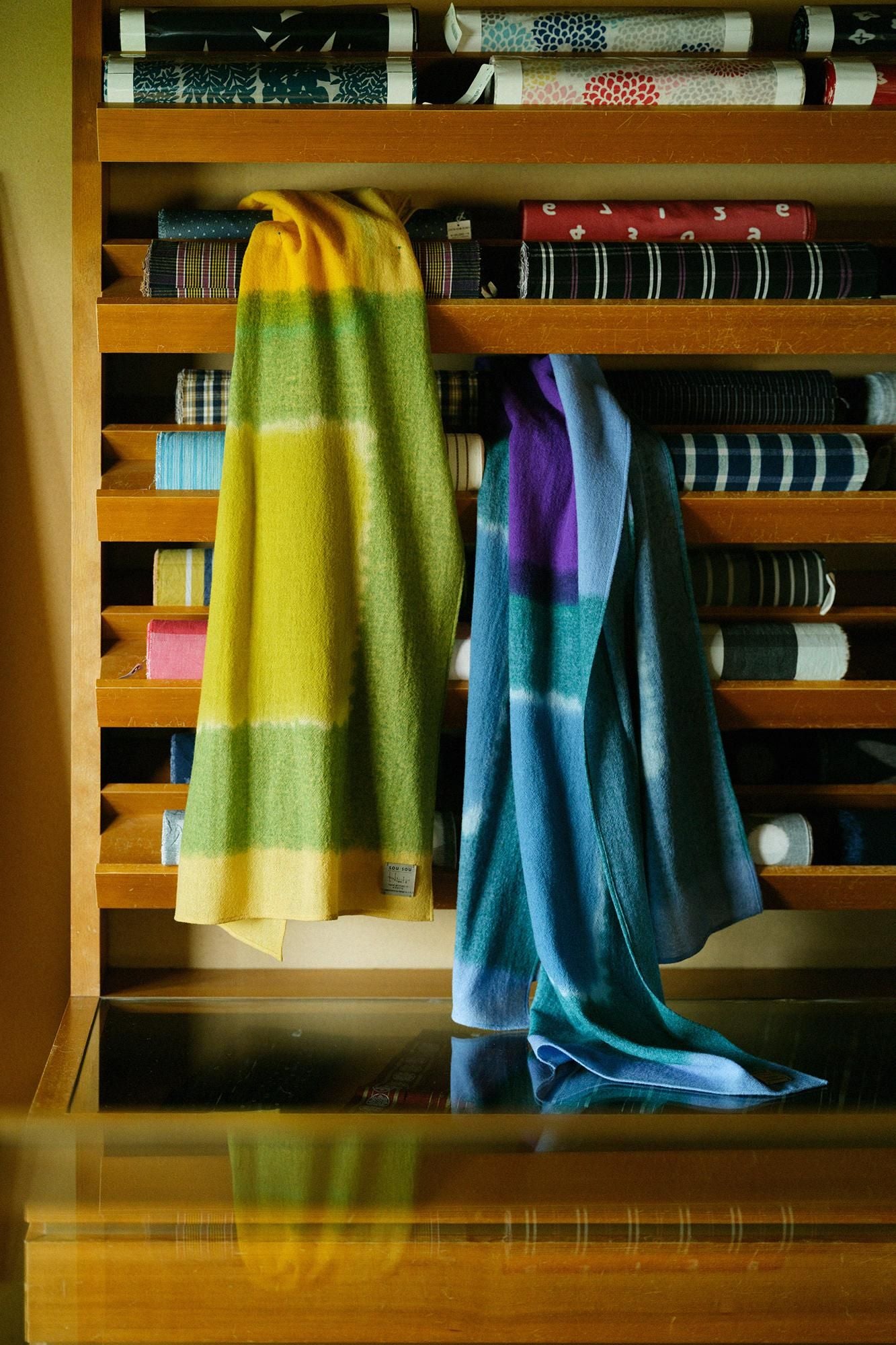 [预约]SOU・SOU× 日向 20 层（Hatae）/浅蓝色老鼠（Mizuiro Nezu）× 鸢尾花（shobu-iro）（*预定 11 月 25 日左右发货）