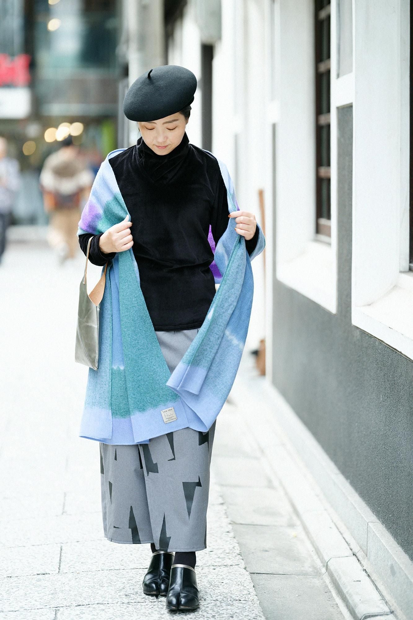 [预约]SOU・SOU× 日向 20 层（Hatae）/浅蓝色老鼠（Mizuiro Nezu）× 鸢尾花（shobu-iro）（*预定 11 月 25 日左右发货）