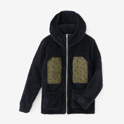 ボア DEPOフーディー／ネイビー