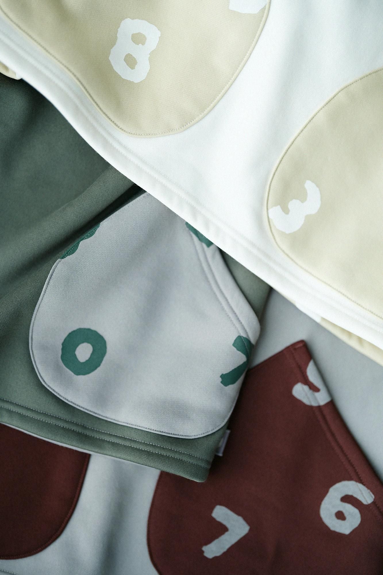 Bomber Heat (R) 船領上衣／灰色×SO-SU-U十數