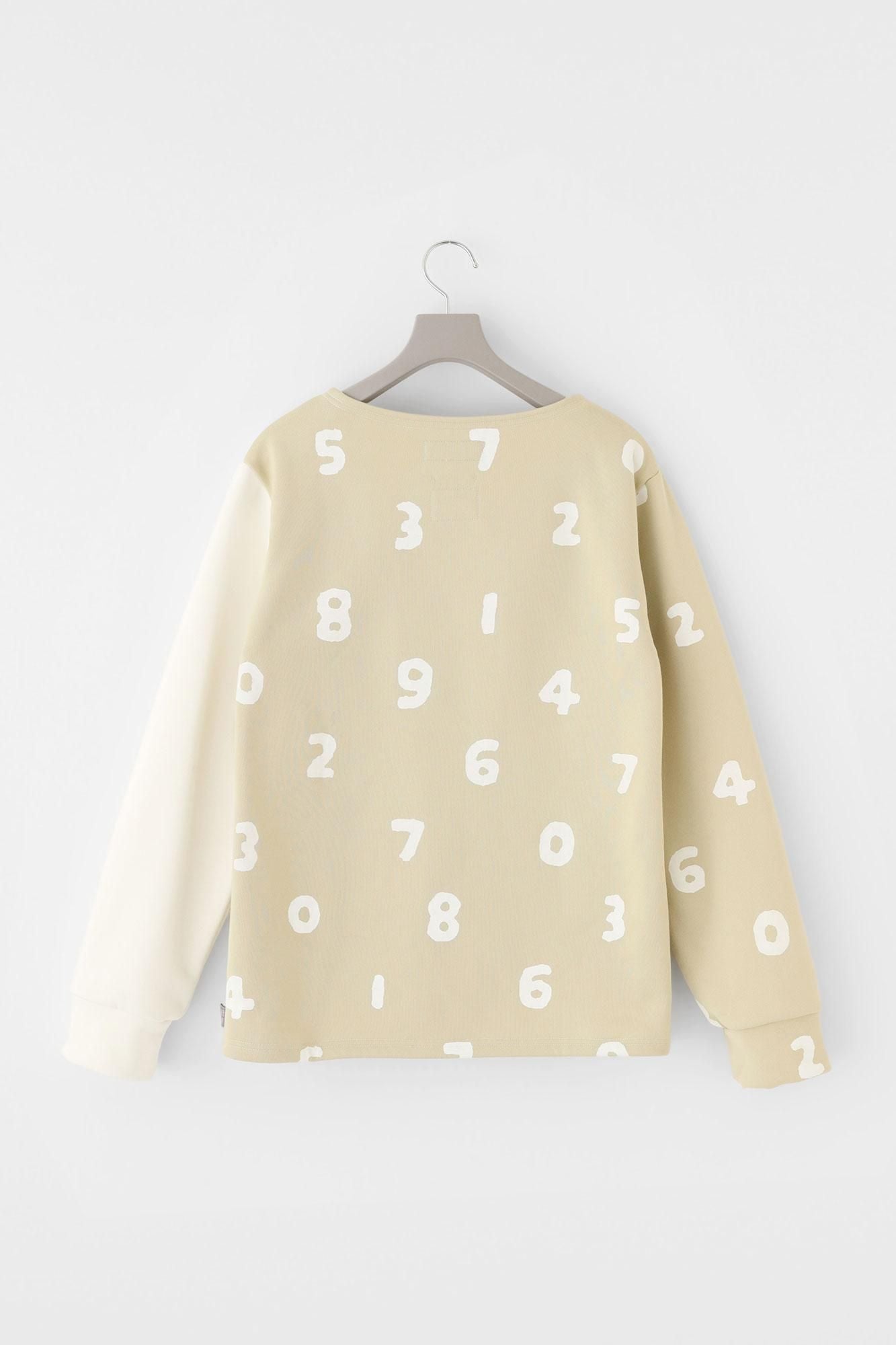 봄버 히트(R) 보트 넥 셔츠/흰색 xSO-SU-U