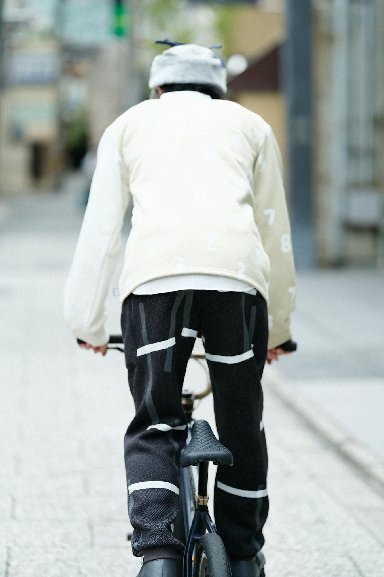 봄버 히트(R) 보트 넥 셔츠/흰색 xSO-SU-U