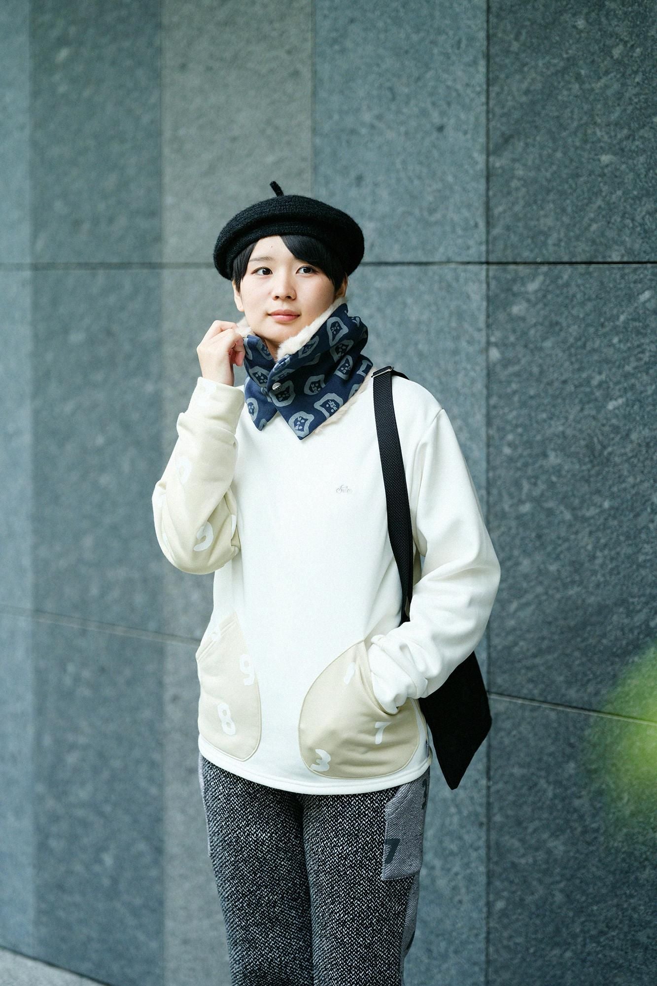 可逆的自行车脖子温暖/konnezu一遍又一遍地