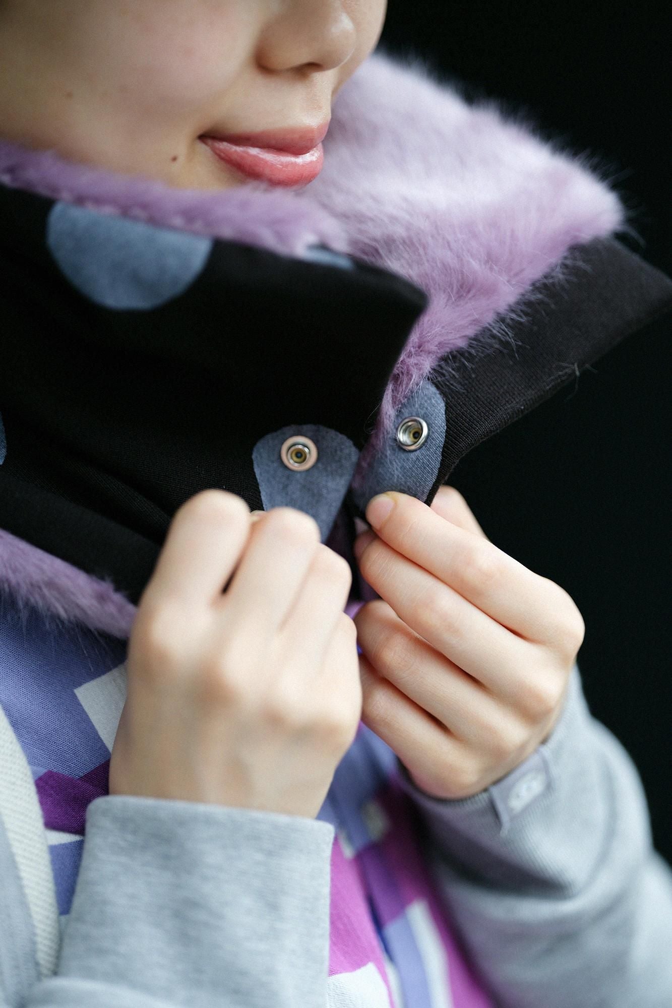 双面 BIKE 颈套/Suigyoku Mara 湿色