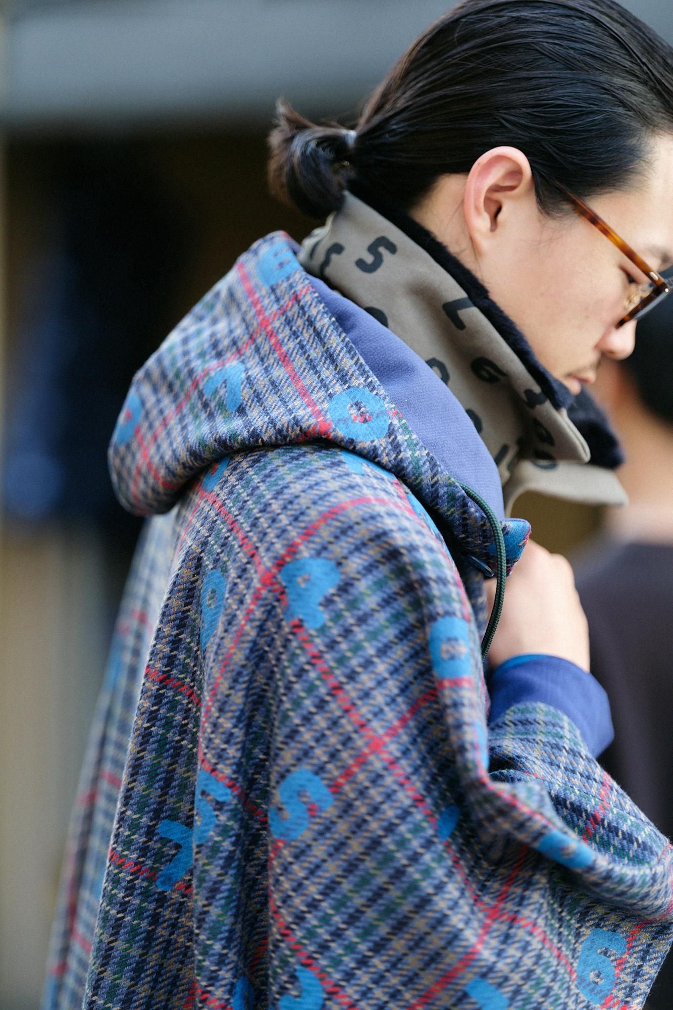 Reversible BIKENeck Warmer／SO-SU-U Kon Up and Down Olive Green