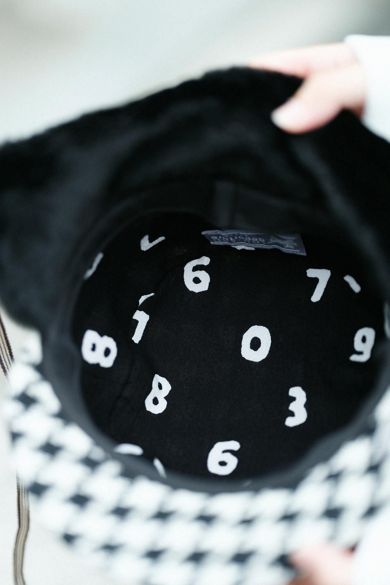 NEP Tweed Boa BIKE CAP/Schwarz kariert großSO-SU-U