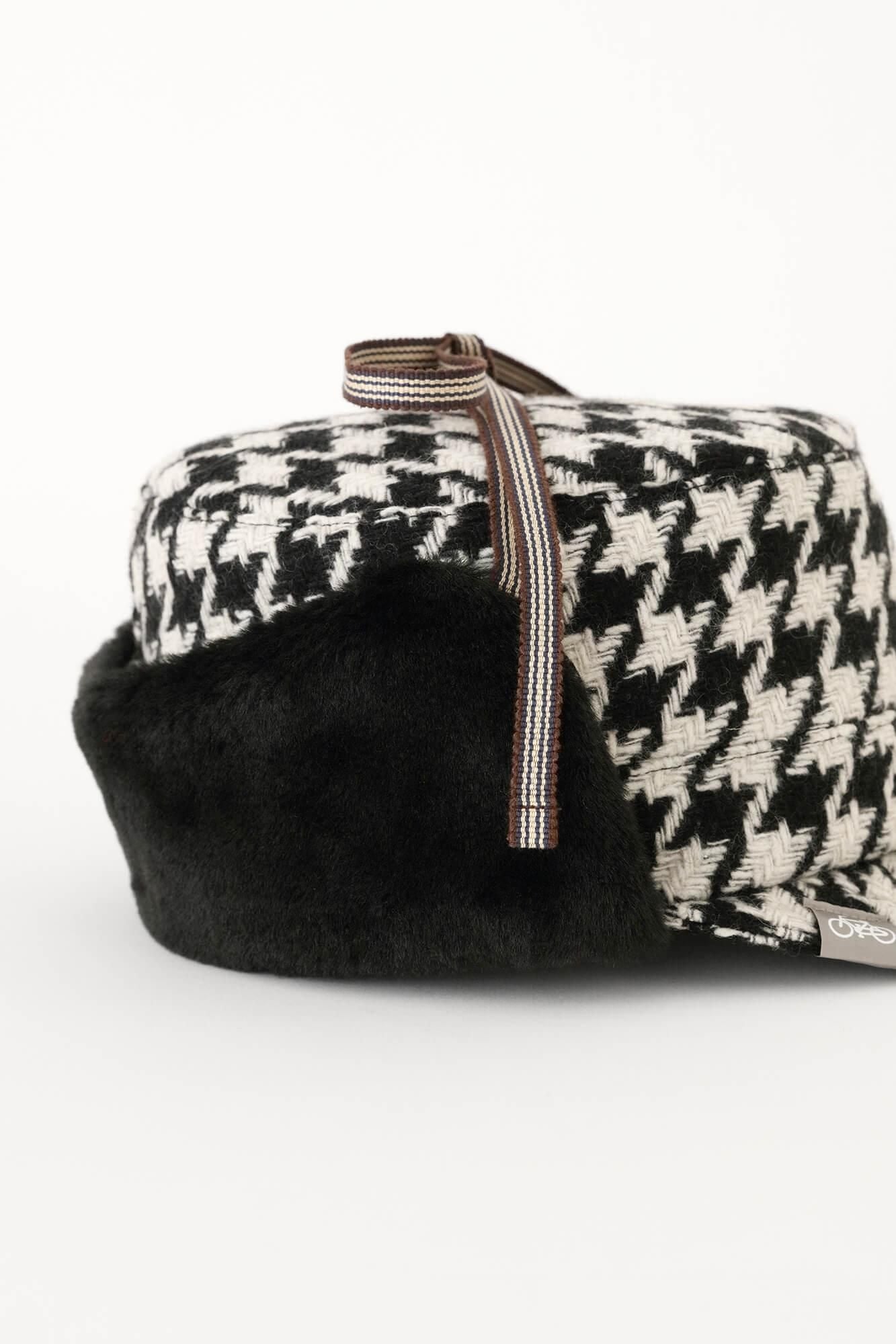 NEP Tweed Boa BIKE CAP/Schwarz kariert großSO-SU-U