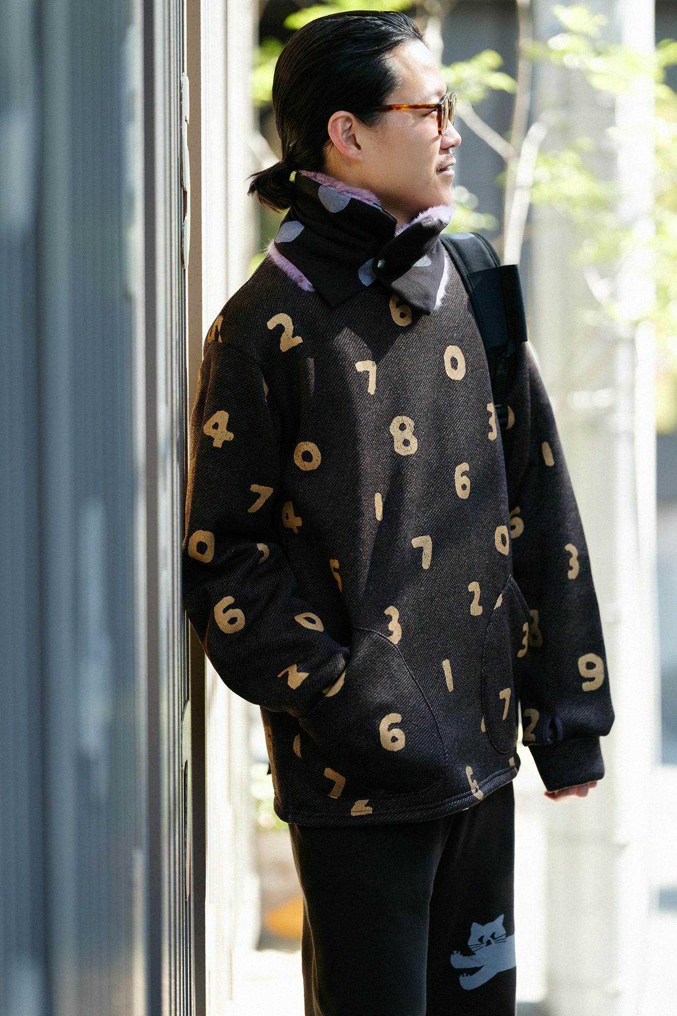 【◯预购】内起绒斜纹针织HWS毛衣／SO-SU-U十数棕色（※预计于12月2日左右发货）