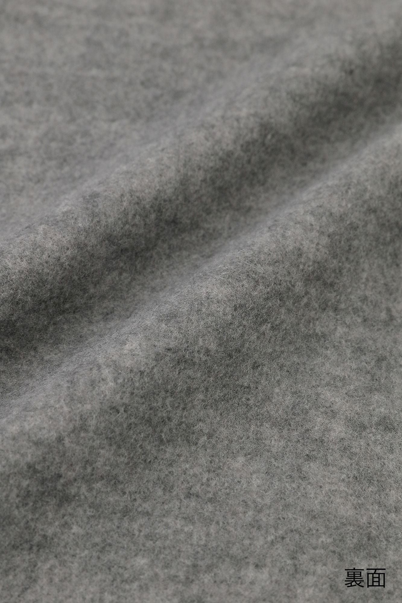 【net Limited】Fleece Brushed Lining Twill Knit Vest／Tobi Brown Black 