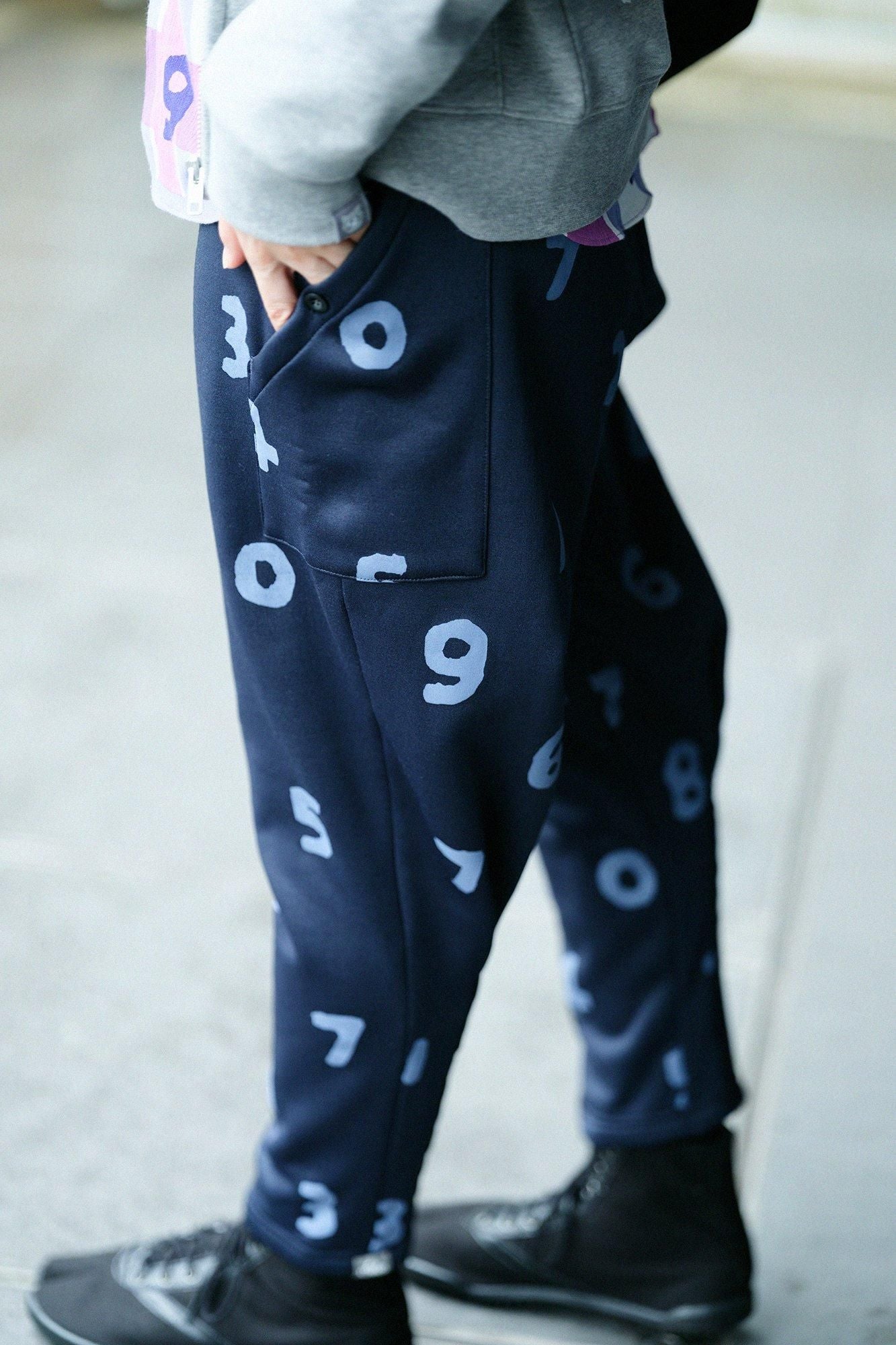 Gebürstetes Fleecefutter BIKE Jodhpur/SO-SU-U Tiefes Marineblau