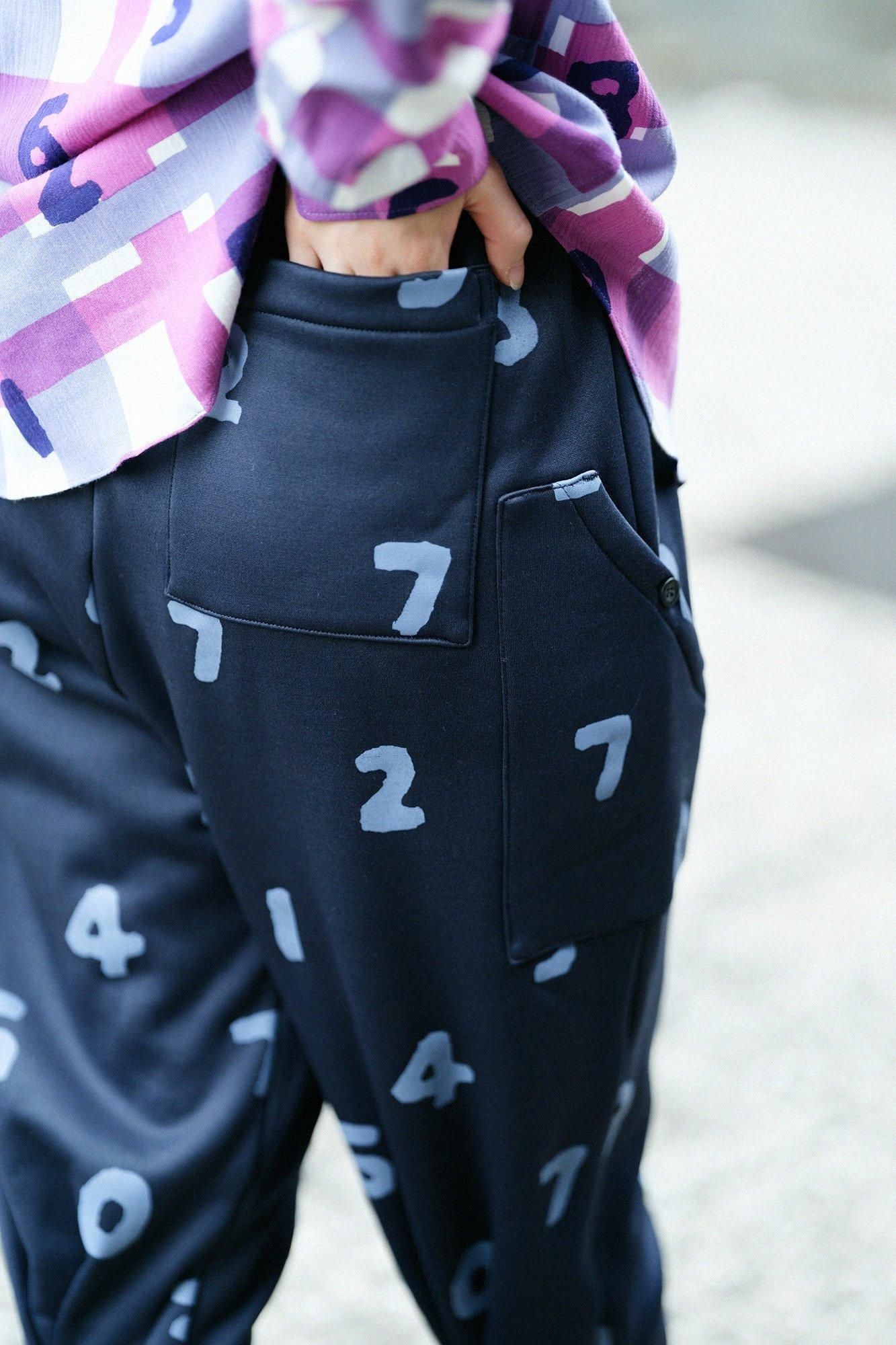 Gebürstetes Fleecefutter BIKE Jodhpur/SO-SU-U Tiefes Marineblau