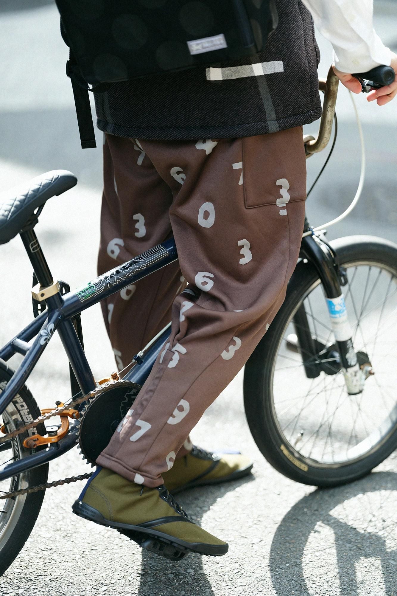Fleece Brushed Lining Fleece BIKE Jodhpur／SO-SU-U Brown 