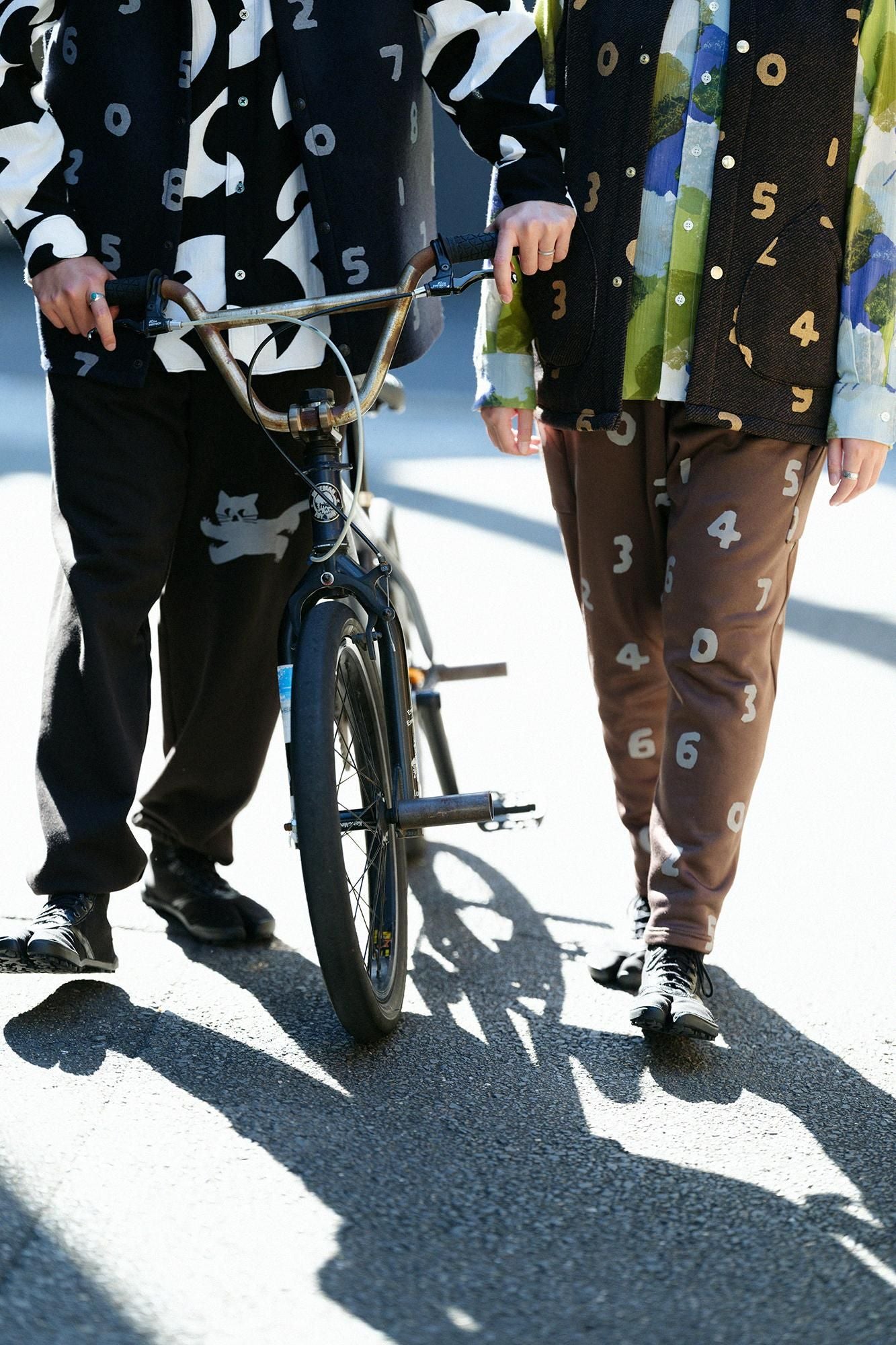 Fleece Brushed Lining Fleece BIKE Jodhpur／SO-SU-U Brown 