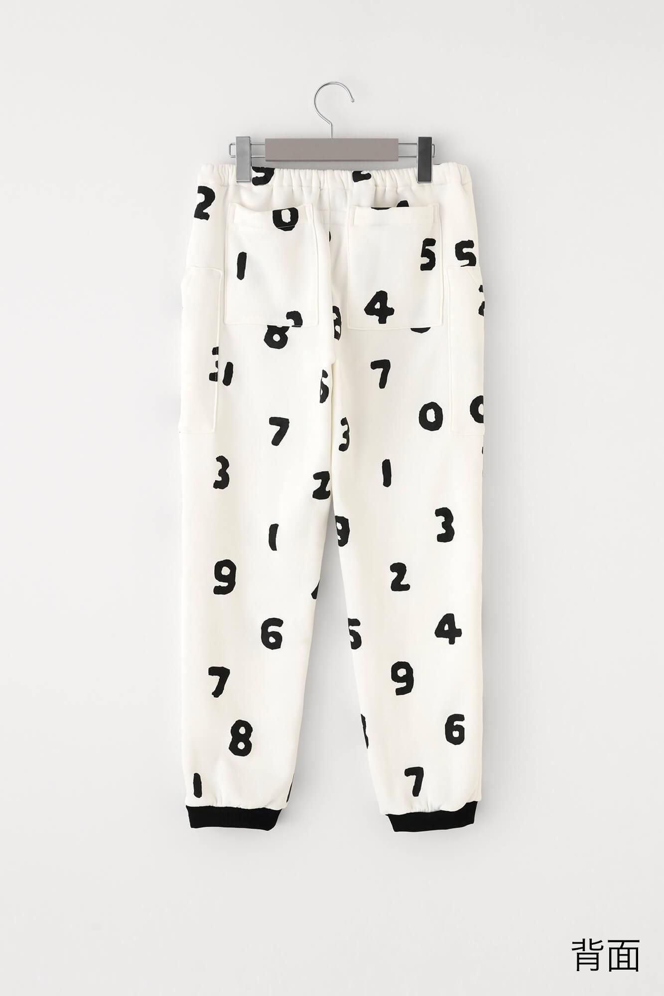 內起絨 抓絨　BIKE長褲／SO-SU-U十數 白色