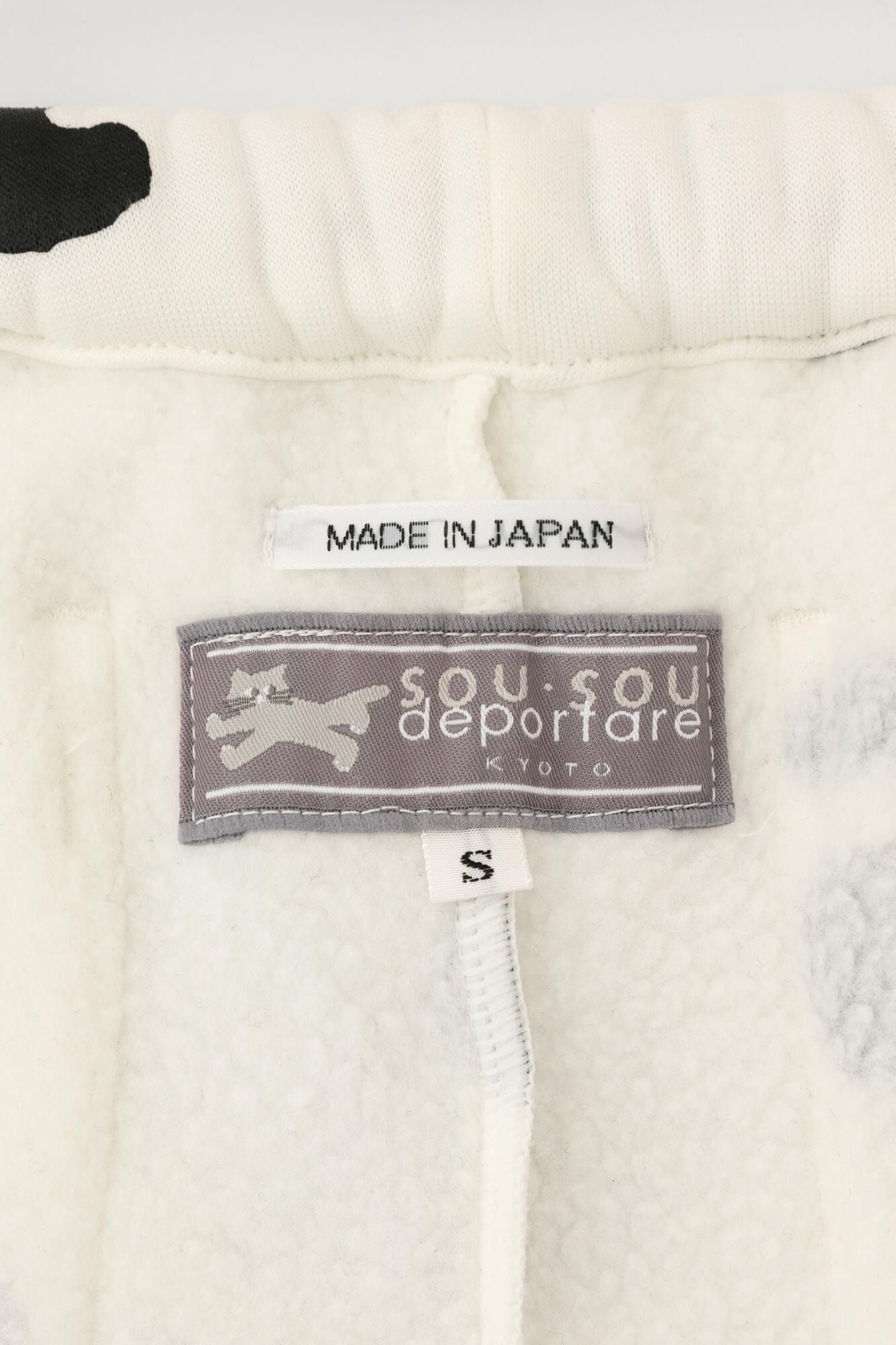 內起絨 抓絨　BIKE長褲／SO-SU-U十數 白色